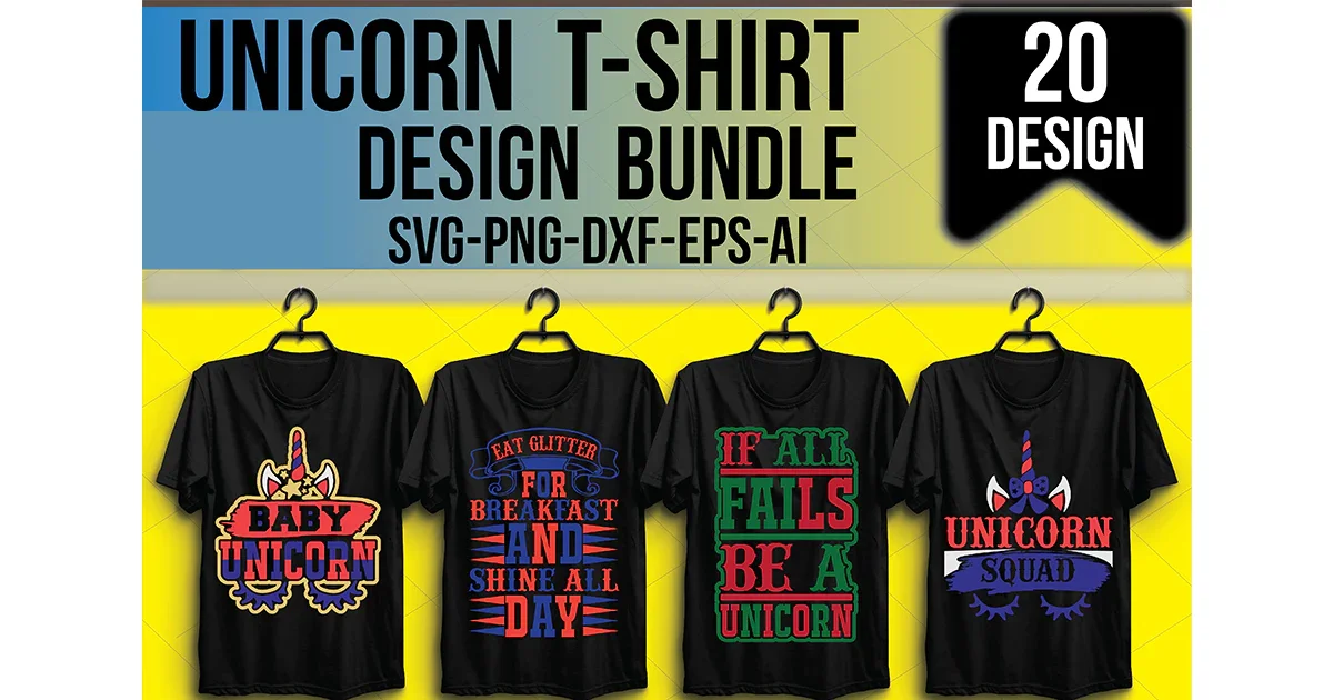 Unicorn-T-Shirt-Bundle