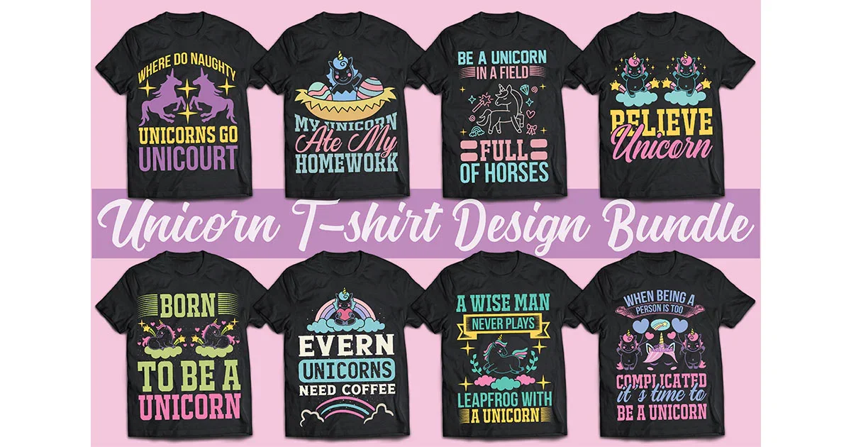 Unicorn T-Shirt Bundle