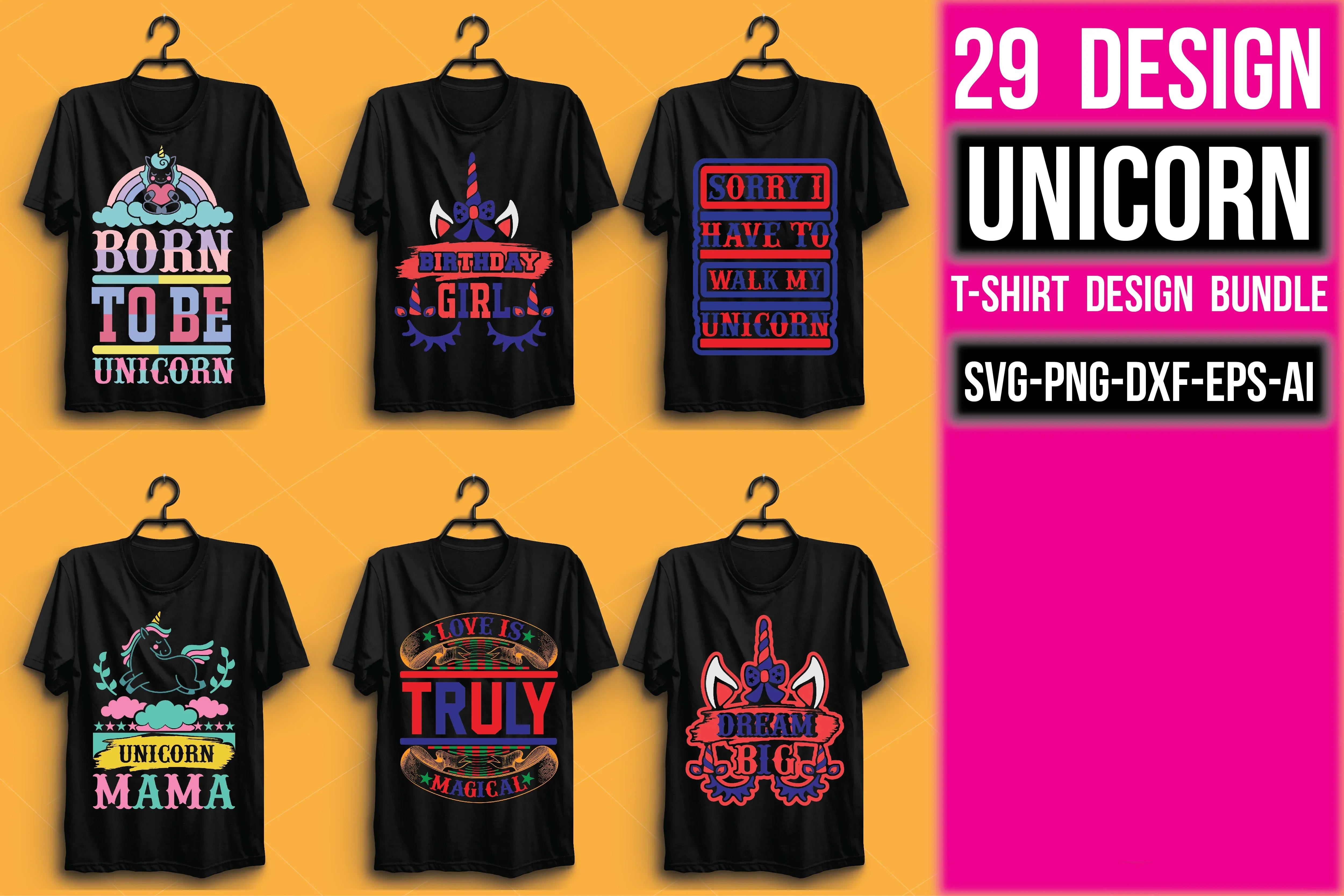 Unicorn T Shirt Bundle - Image 2