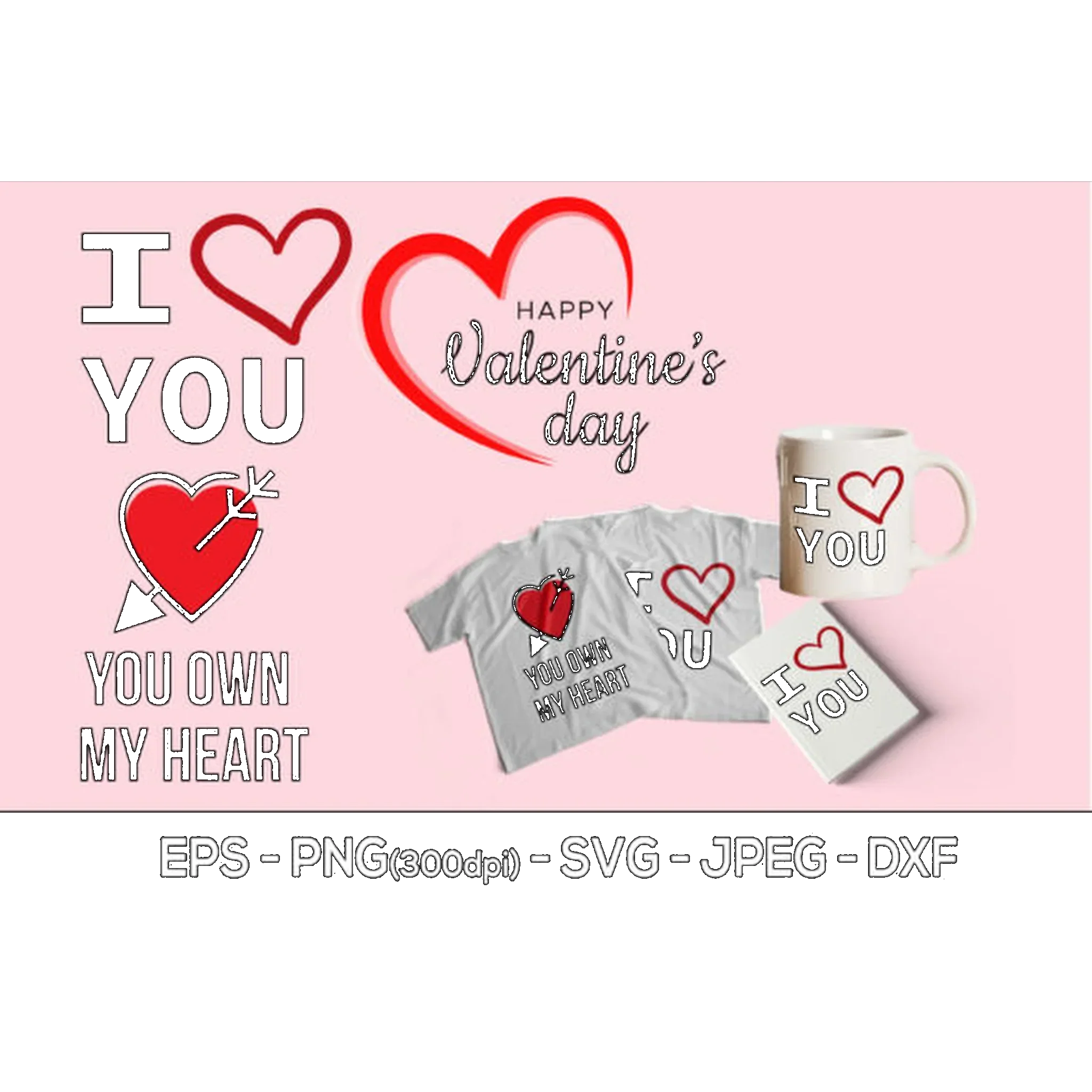 Valentine Love SVG
