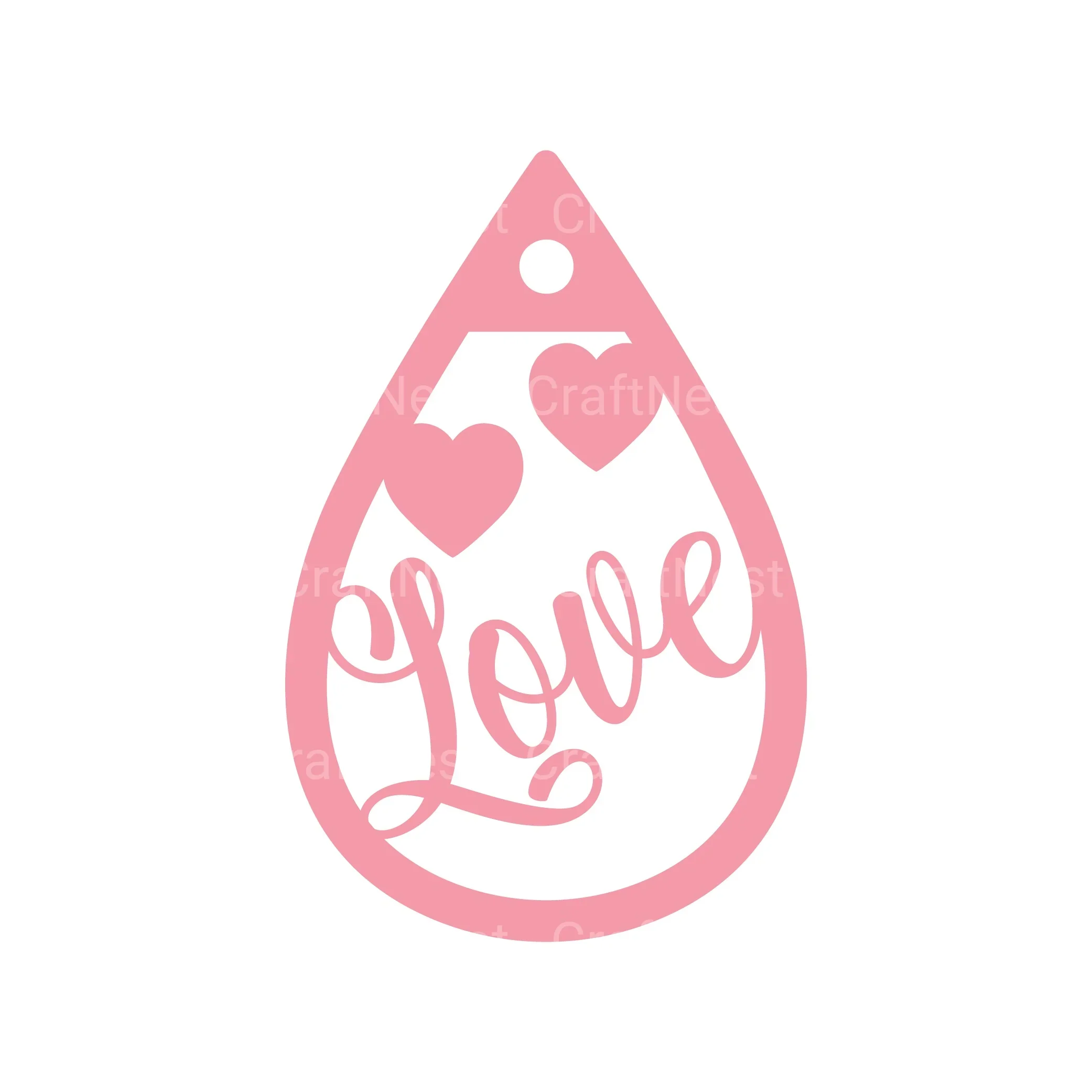 Valentine's Day Earring SVG Bundle - Image 3
