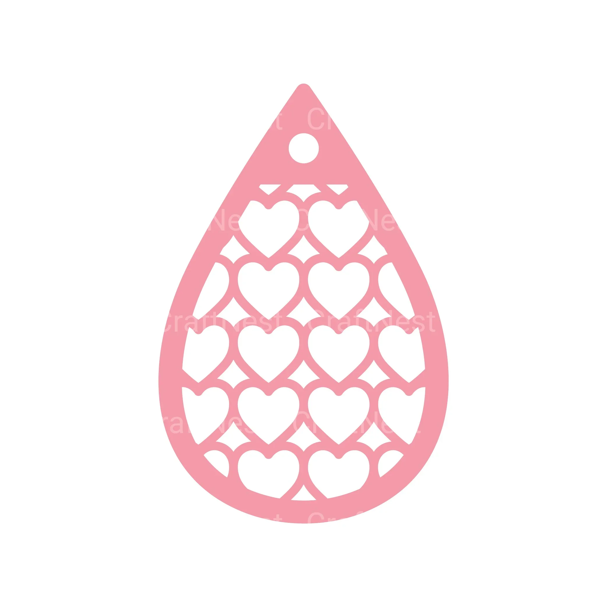 Valentine's Day Earring SVG Bundle - Image 4