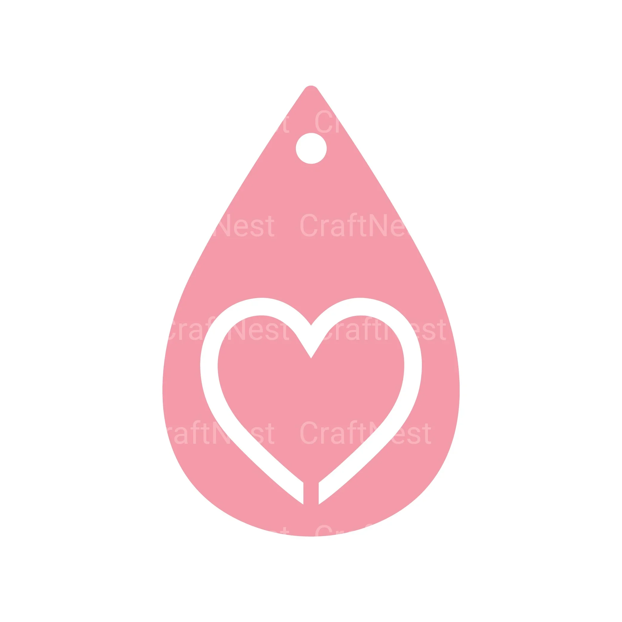 Valentine's Day Earring SVG Bundle - Image 8