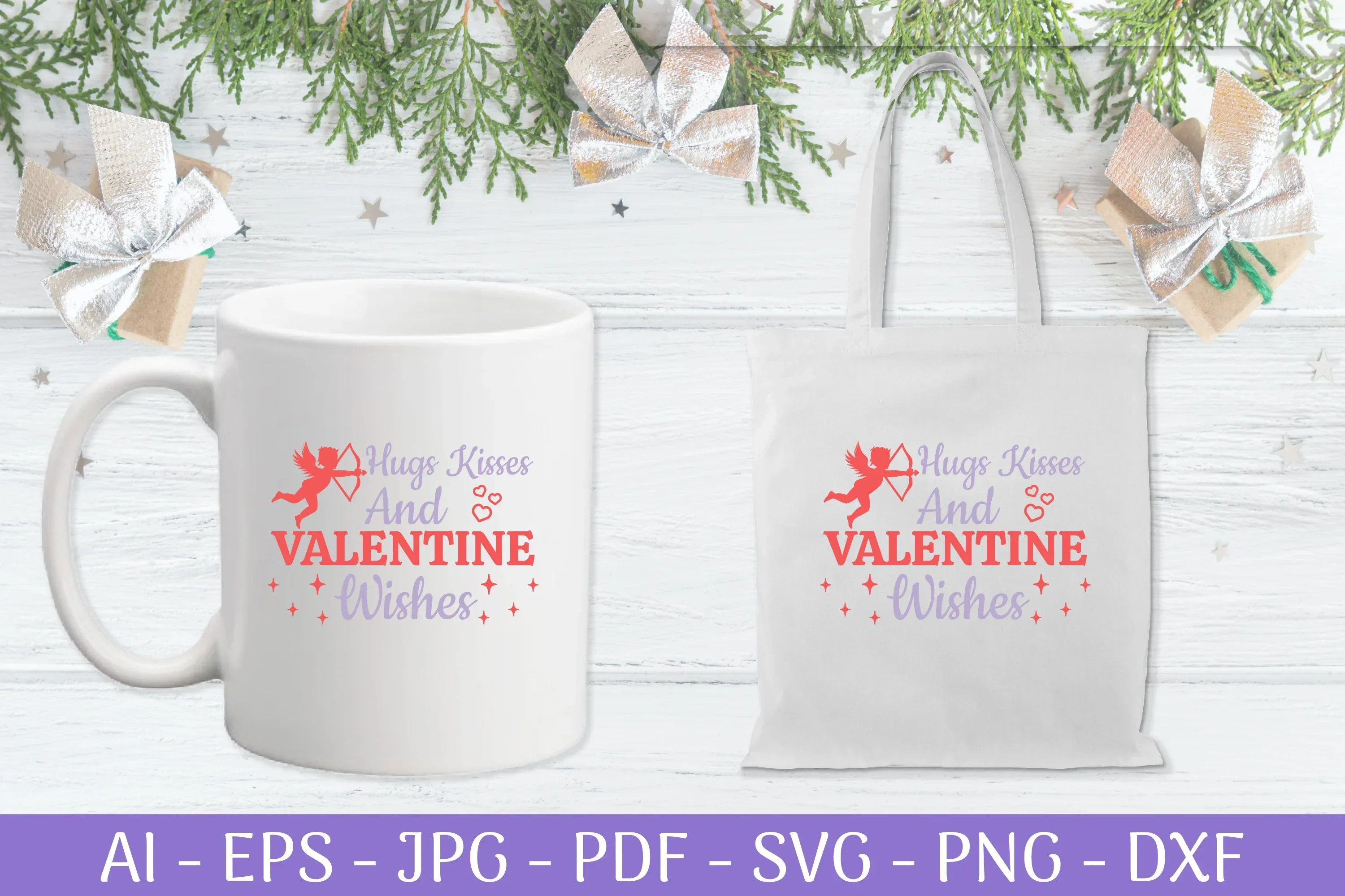 Valentine's Day Sign SVG Bundle - Image 2