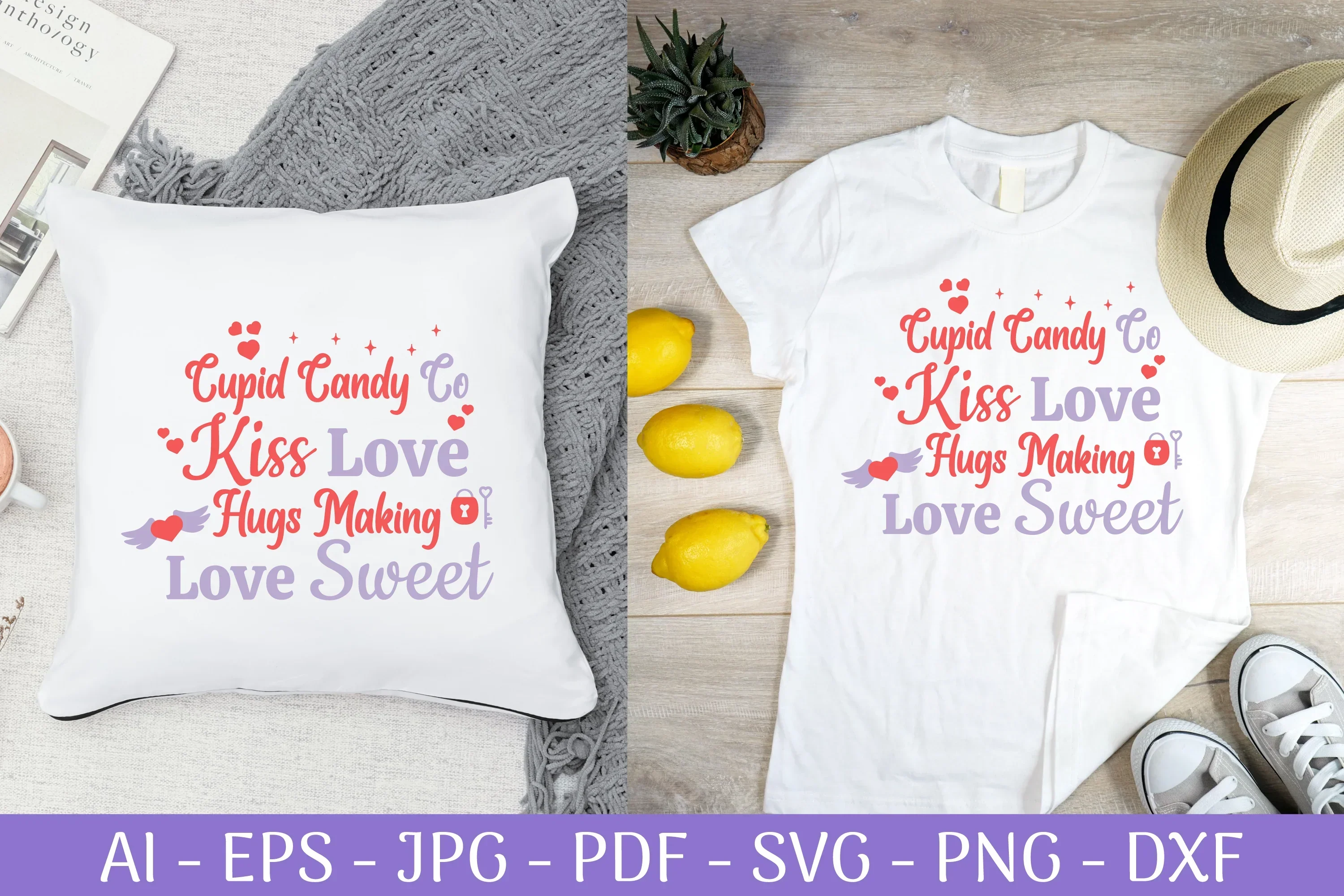 Valentine's Day Sign SVG Bundle - Image 3