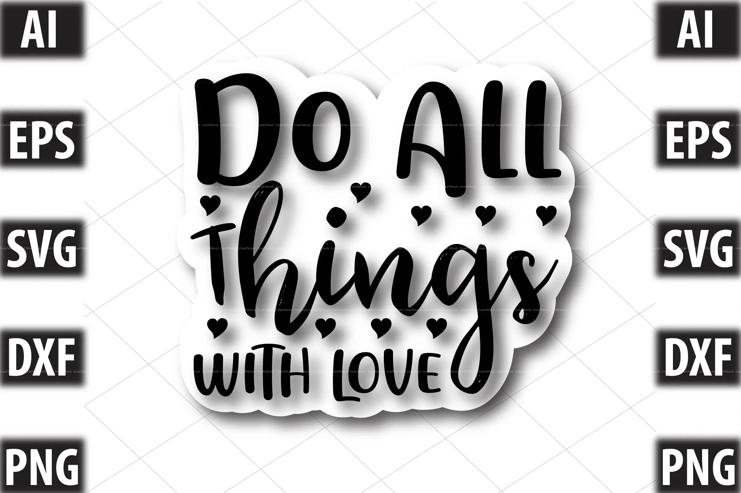Valentine's Day Stitcher SVG Bundle - Image 10