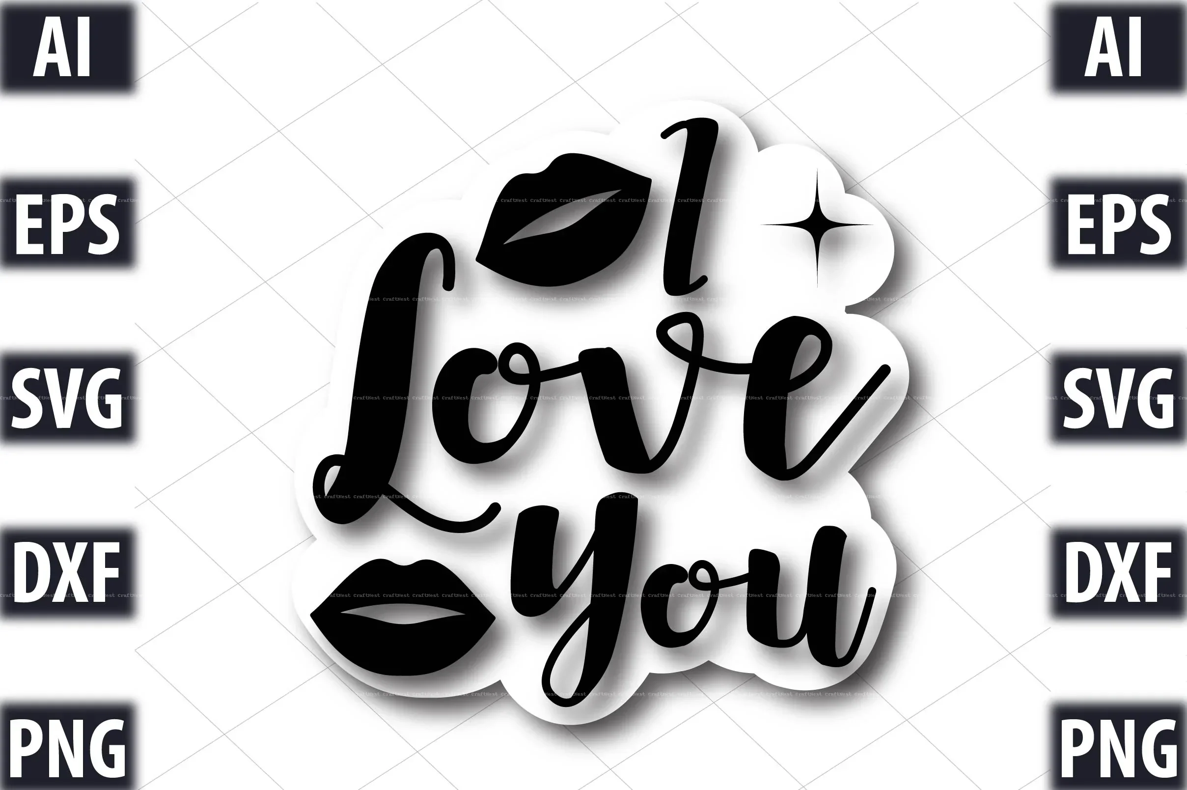 Valentine's Day Stitcher SVG Bundle - Image 15