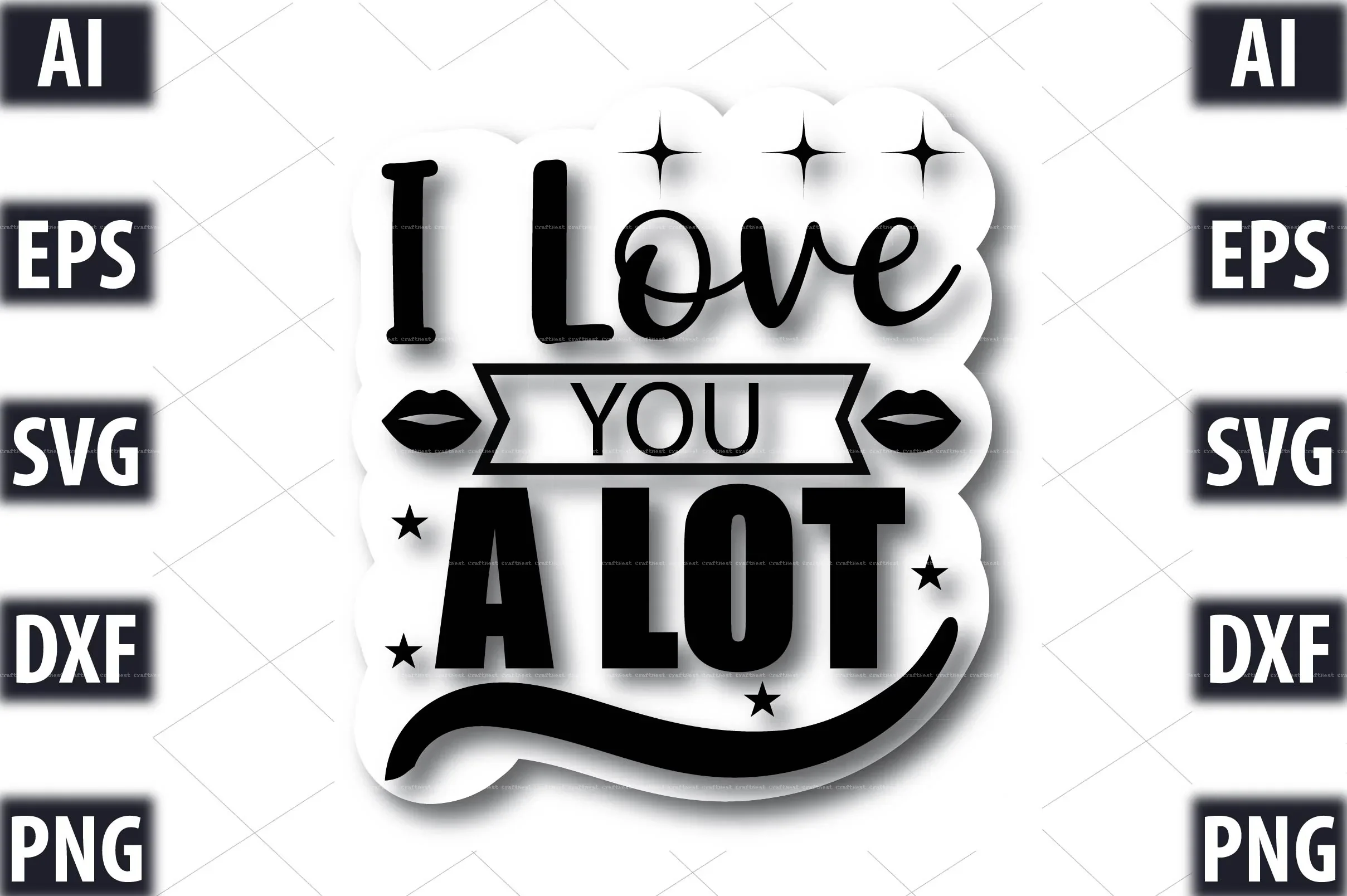 Valentine's Day Stitcher SVG Bundle - Image 18
