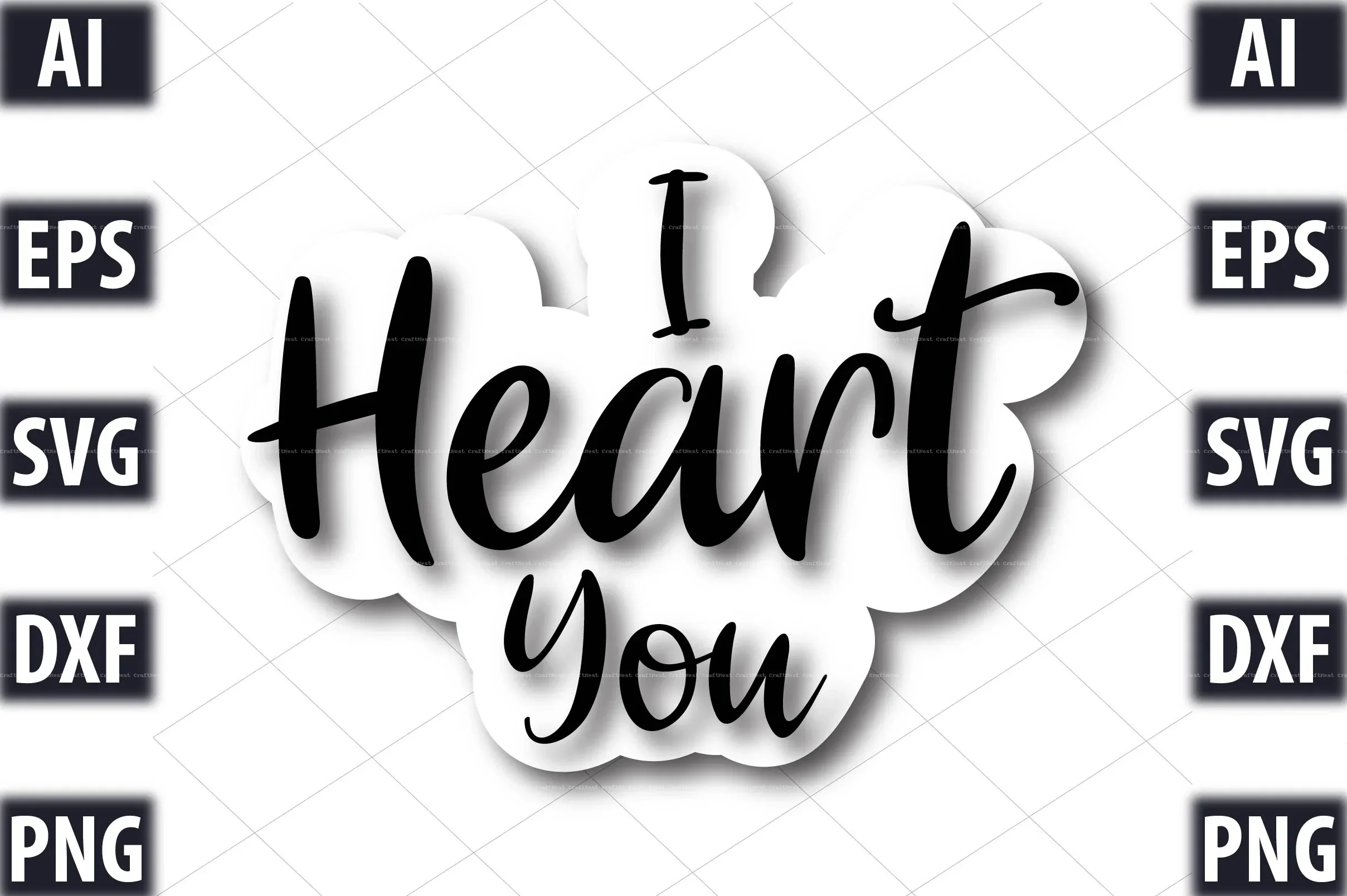 Valentine's Day Stitcher SVG Bundle - Image 5