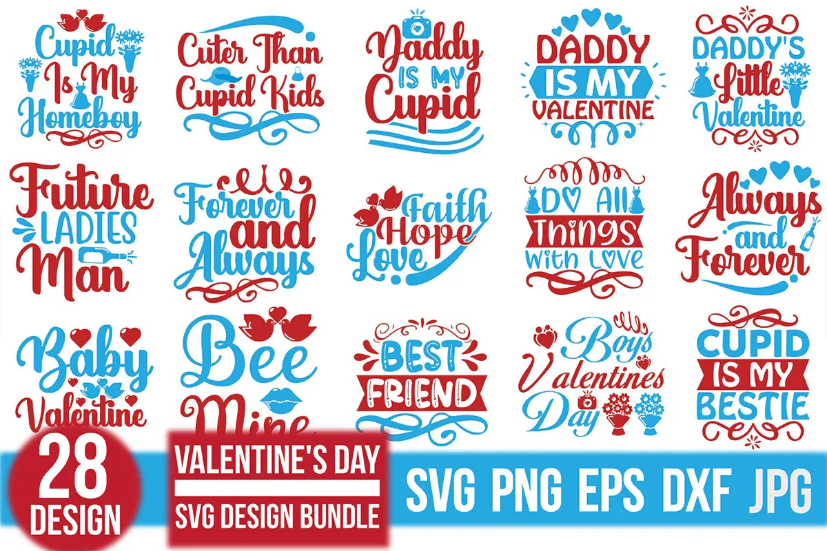Valentine's Day SVG Bundle - Image 3