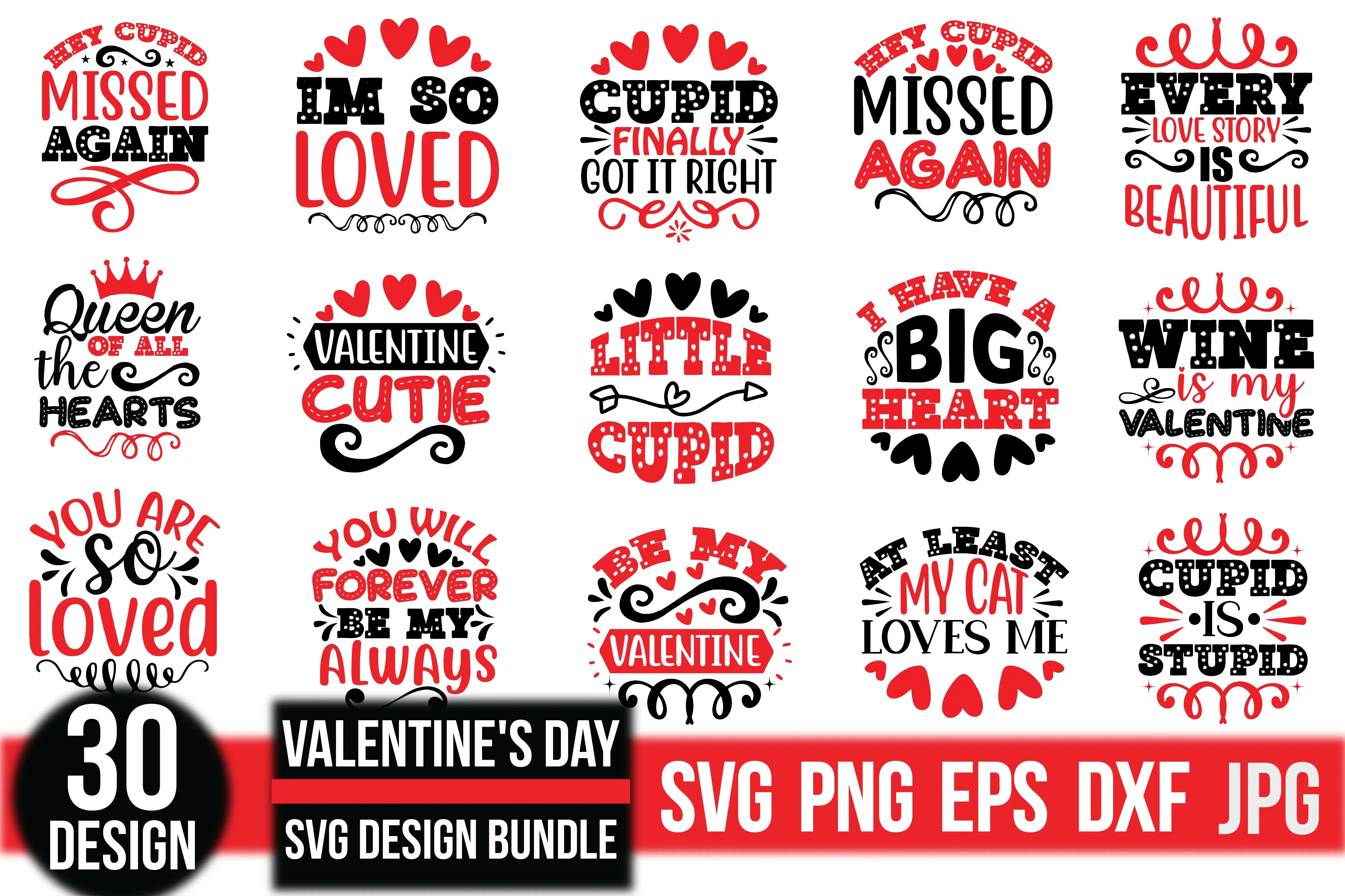 Valentine's Day SVG Bundle - Image 2