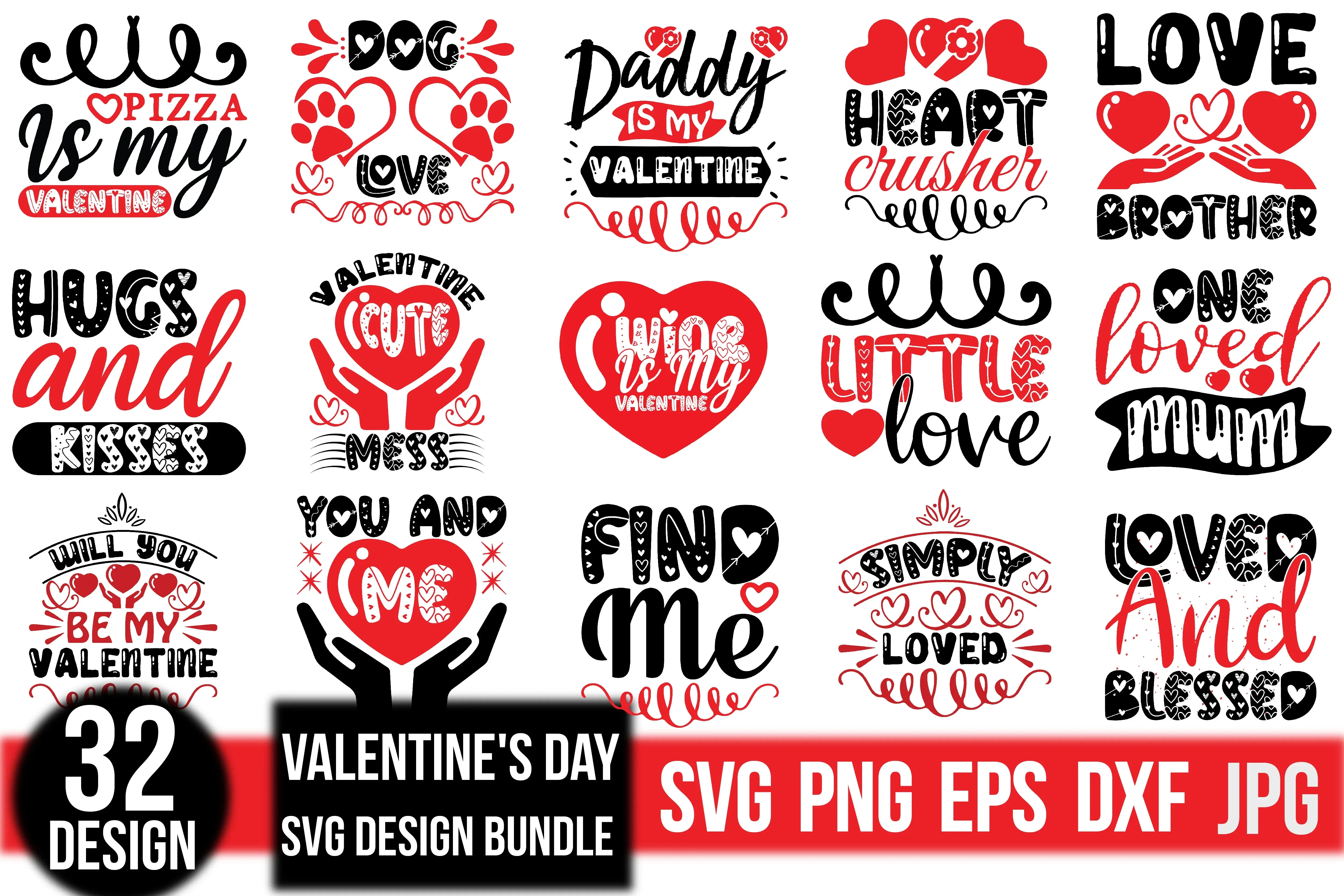 Valentine's Day SVG Bundle - Image 2