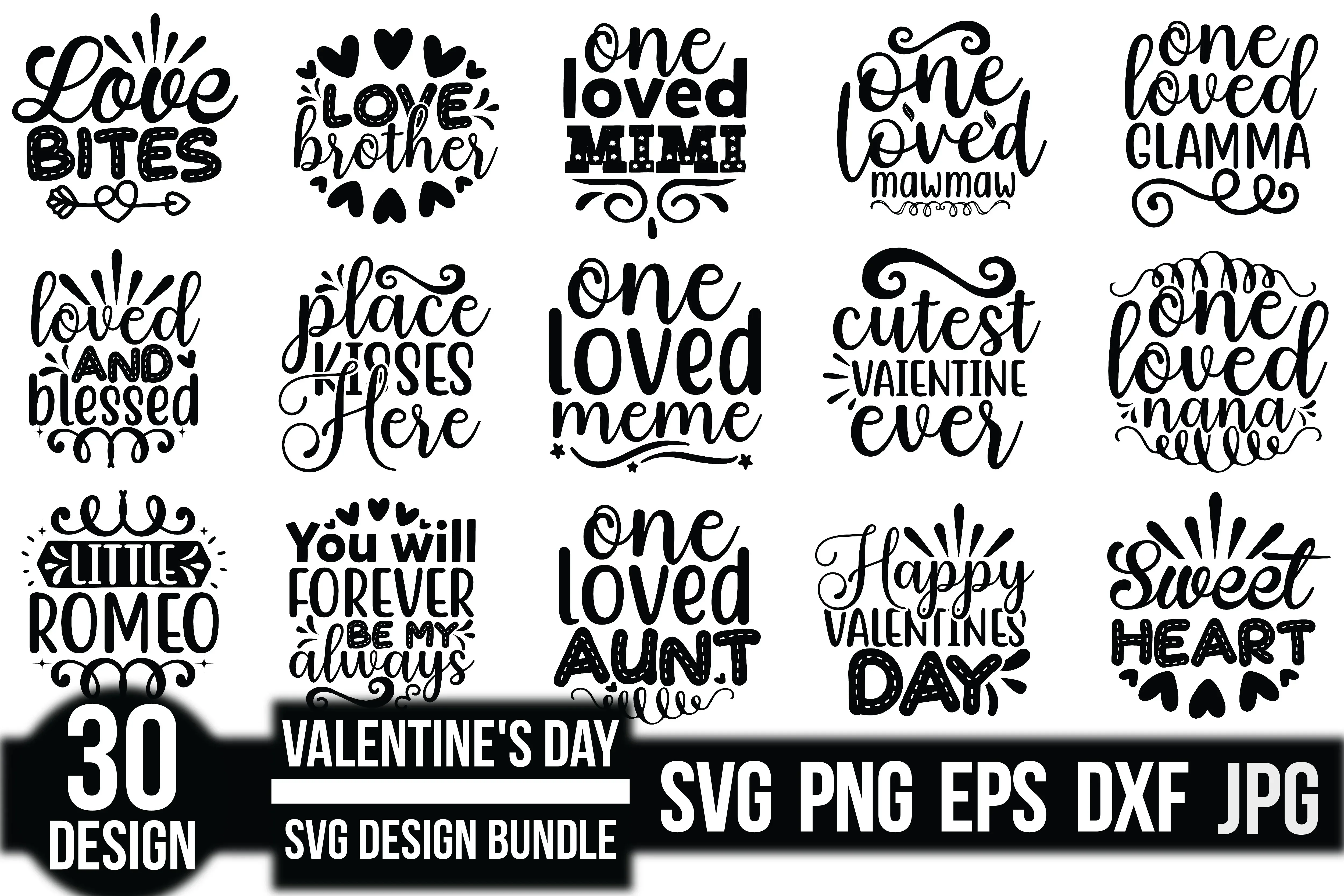 Valentine's Day SVG Bundle - Image 2