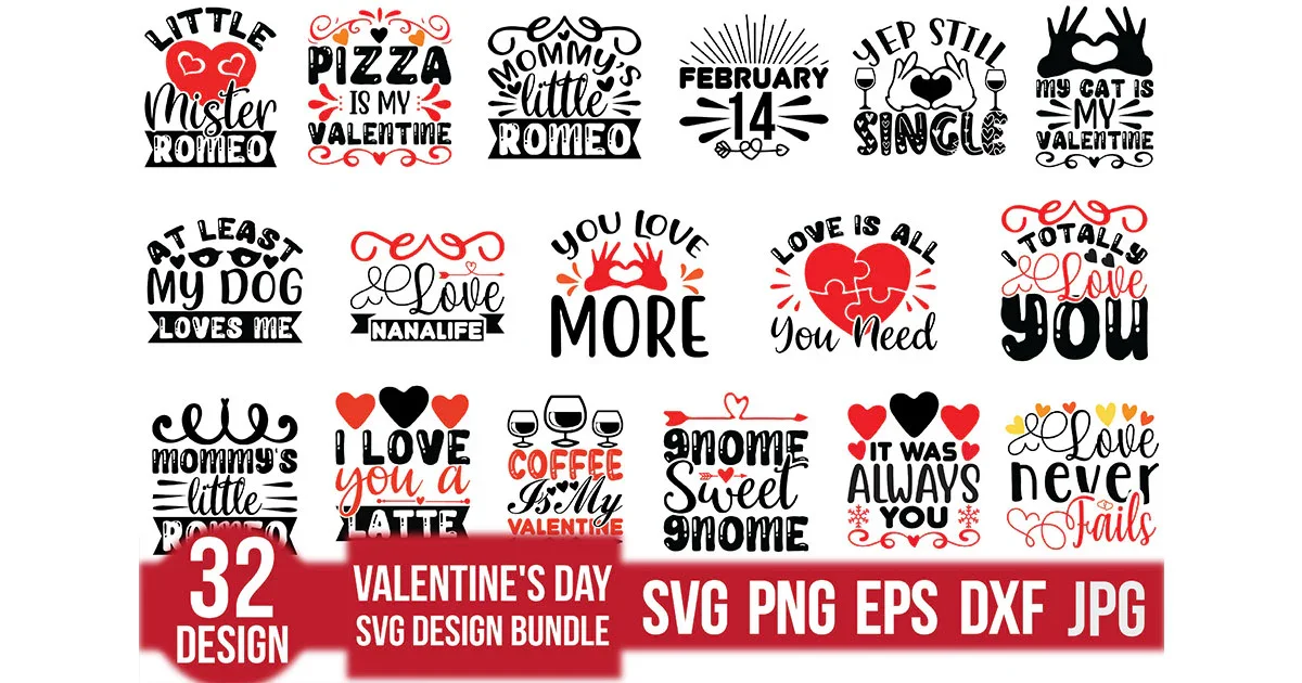 Valentine's Day SVG Bundle - Image 2