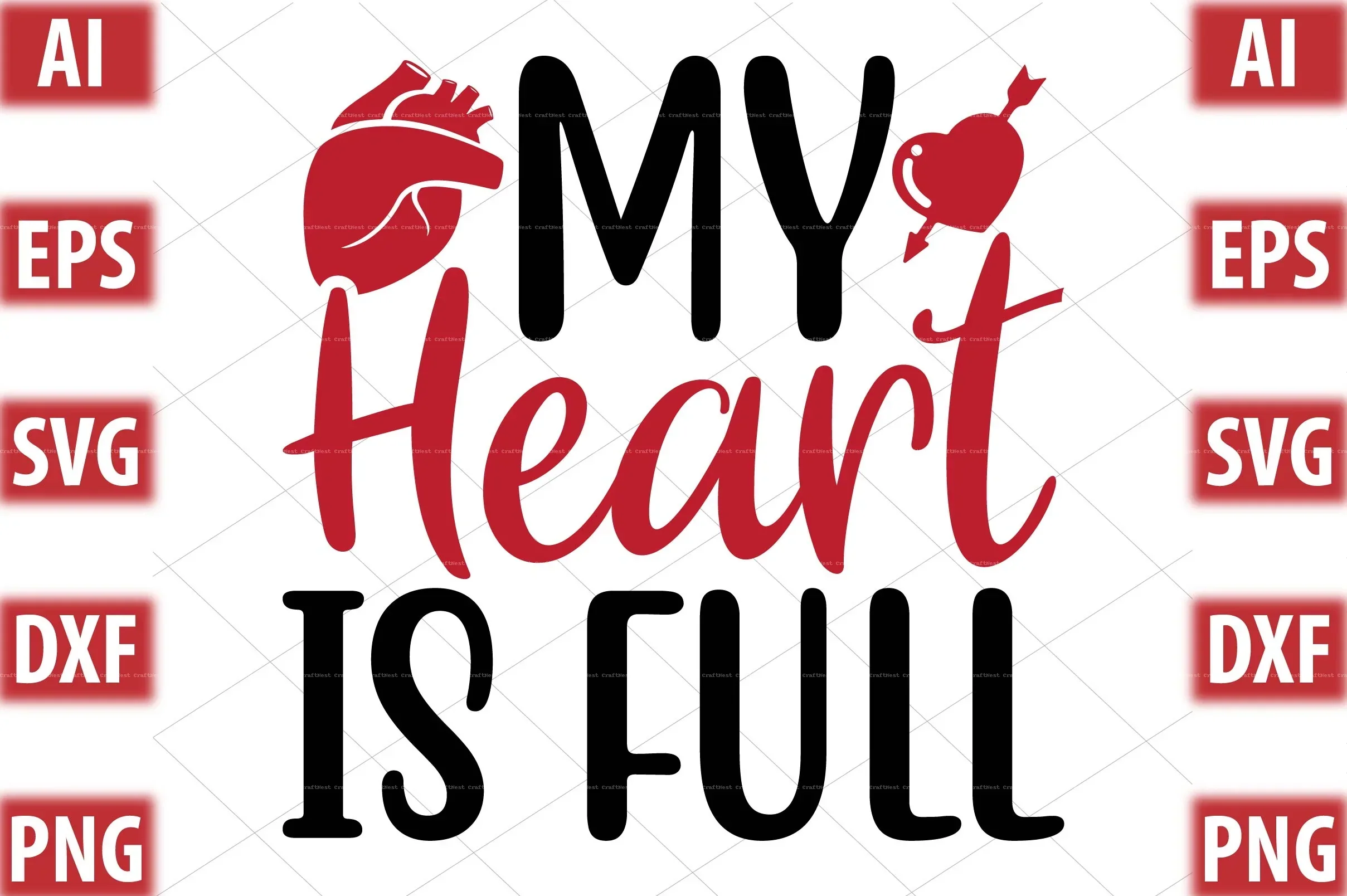 Valentine's Day SVG Bundle - Image 7
