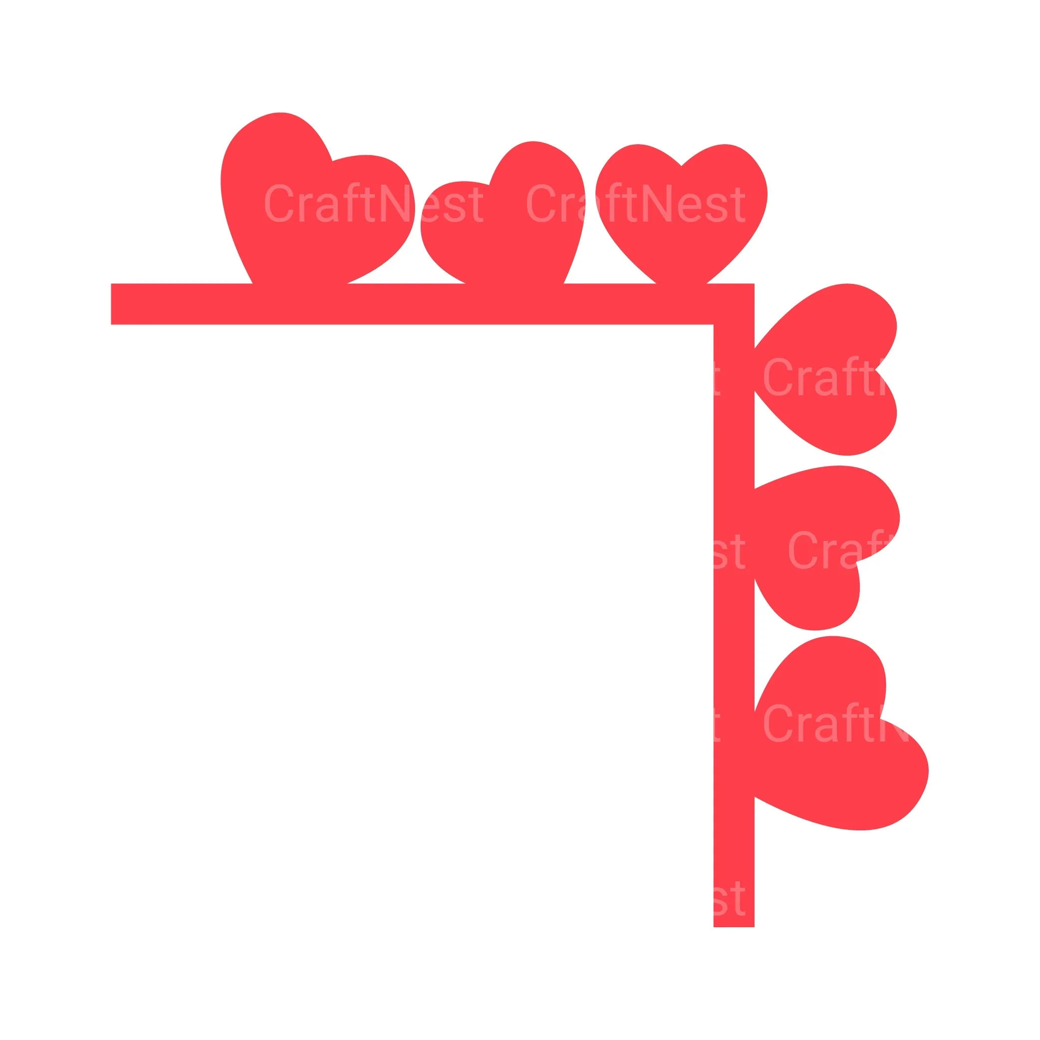Valentine's Door Corner SVG Bundle - Image 2