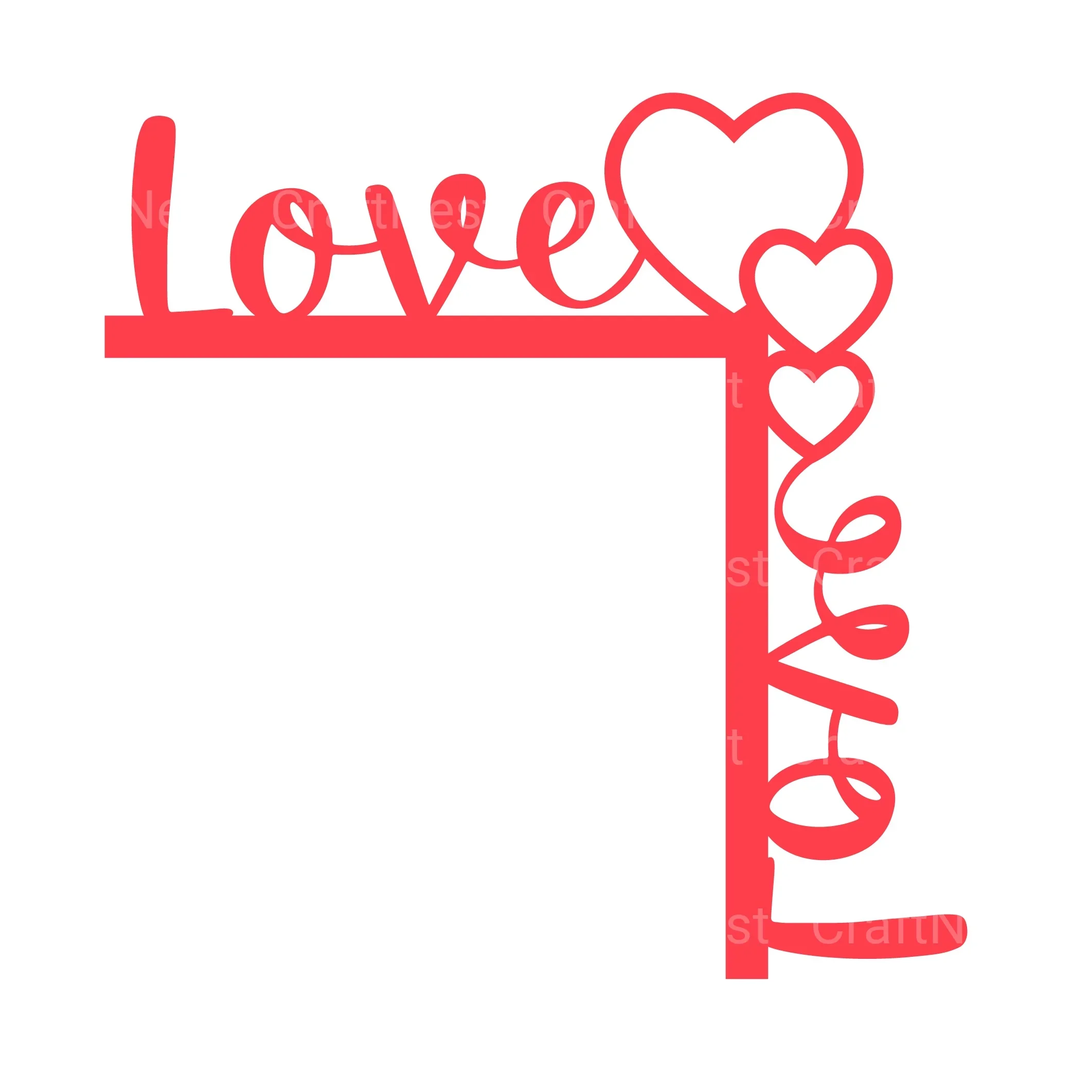 Valentine's Door Corner SVG Bundle - Image 7