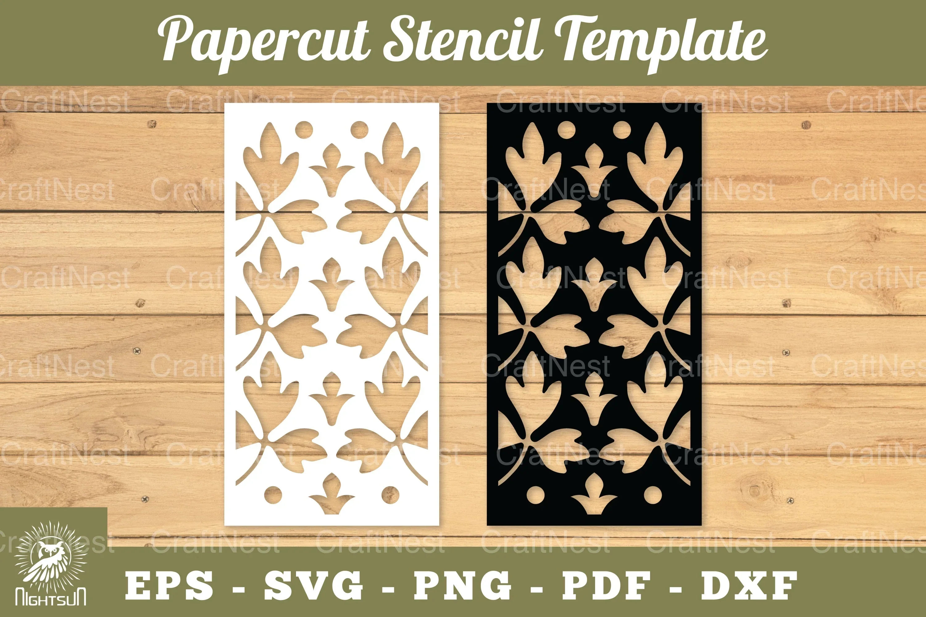 Victorian Paper Cut Stencil Clipart Bundle