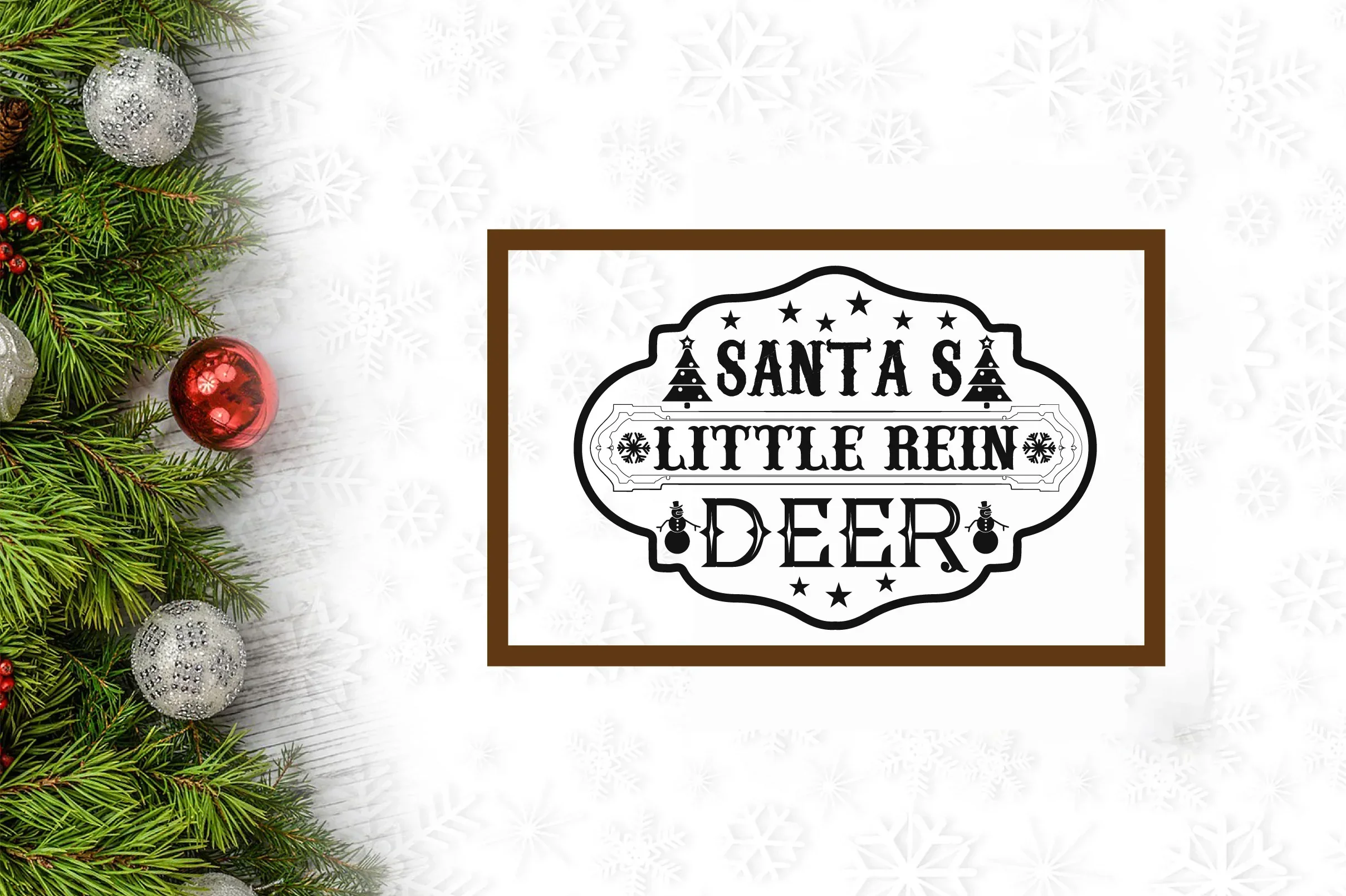Vintage Christmas Sign SVG Bundle - Image 6