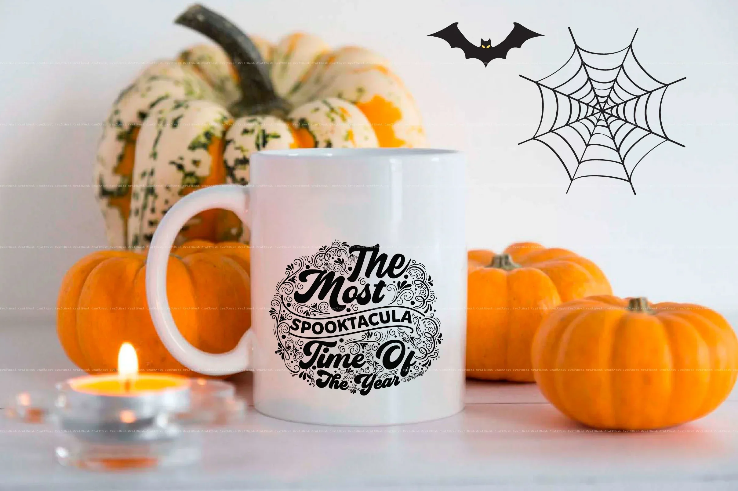 Vintage Halloween Design SVG Bundle - Image 14