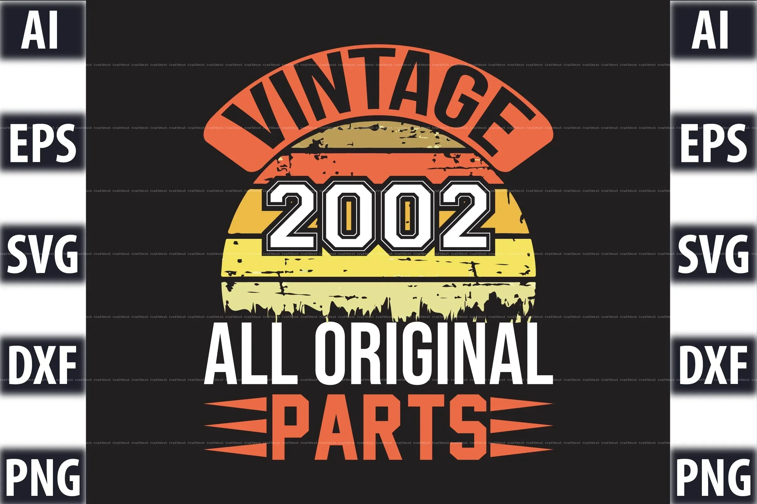 Vintage SVG Bundle 20/20 - Image 3