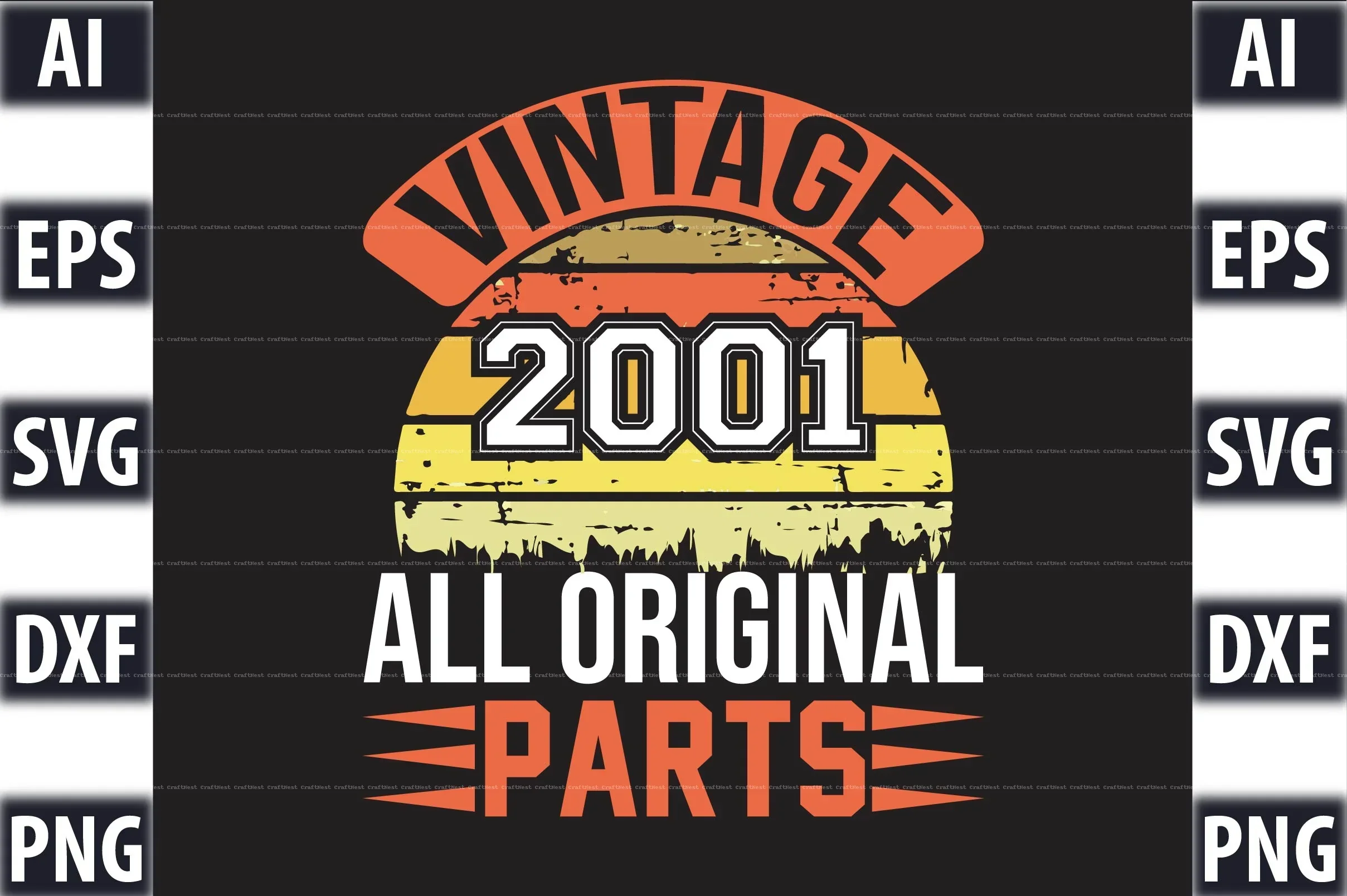 Vintage SVG Bundle 20/20 - Image 6