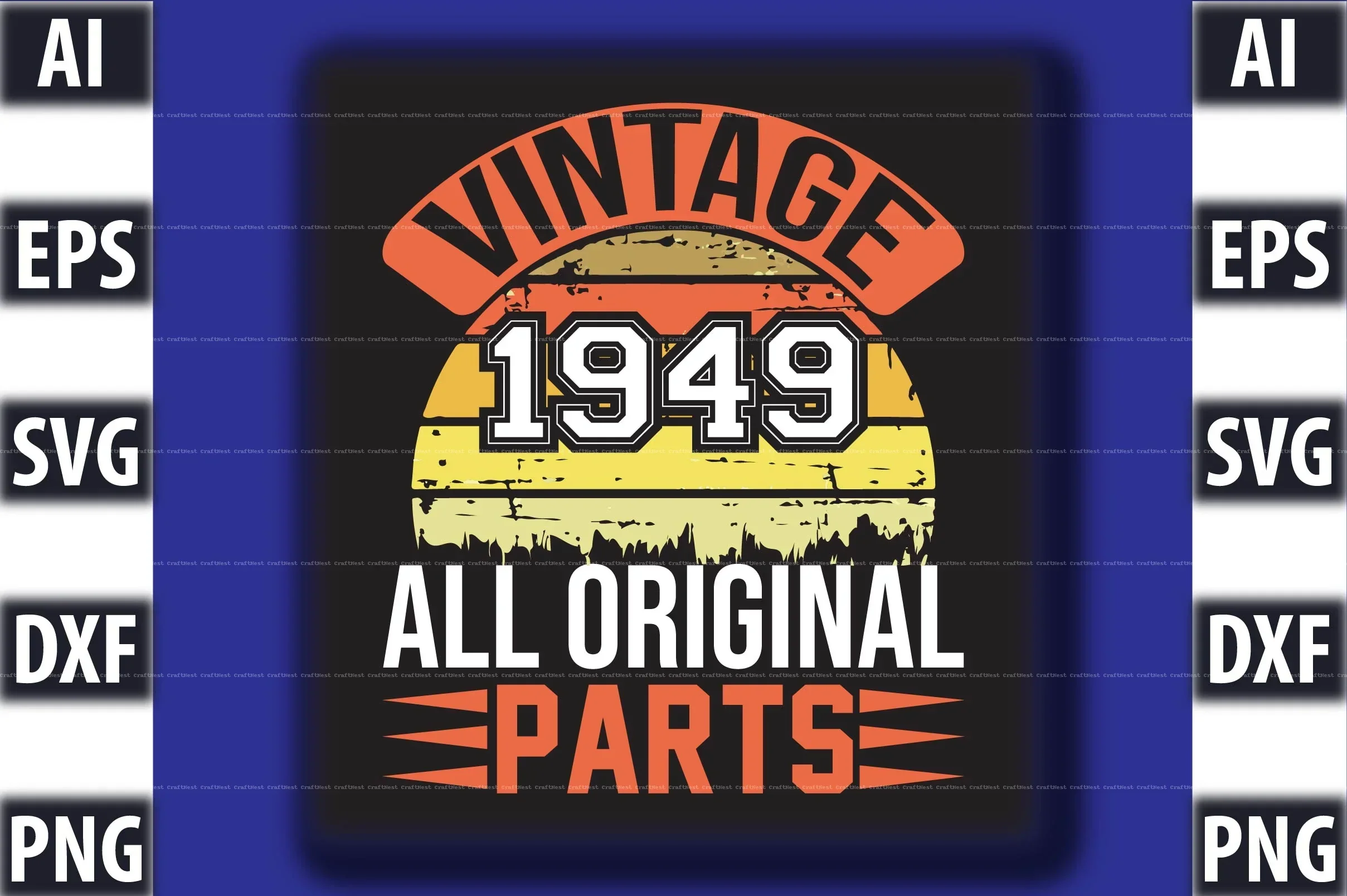 Vintage SVG Bundle - Image 11