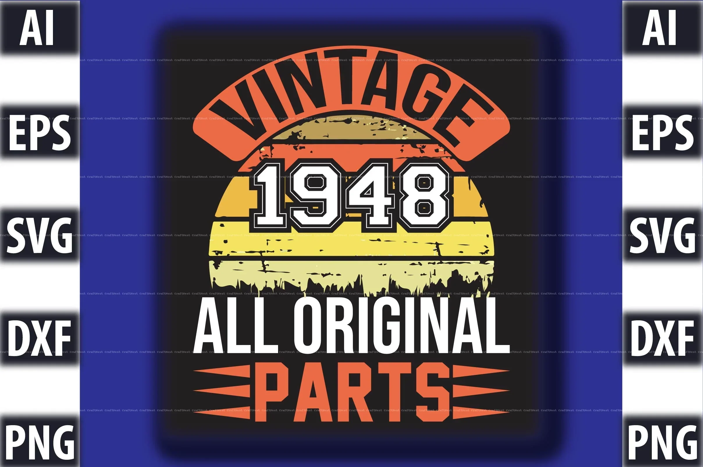 Vintage SVG Bundle - Image 4