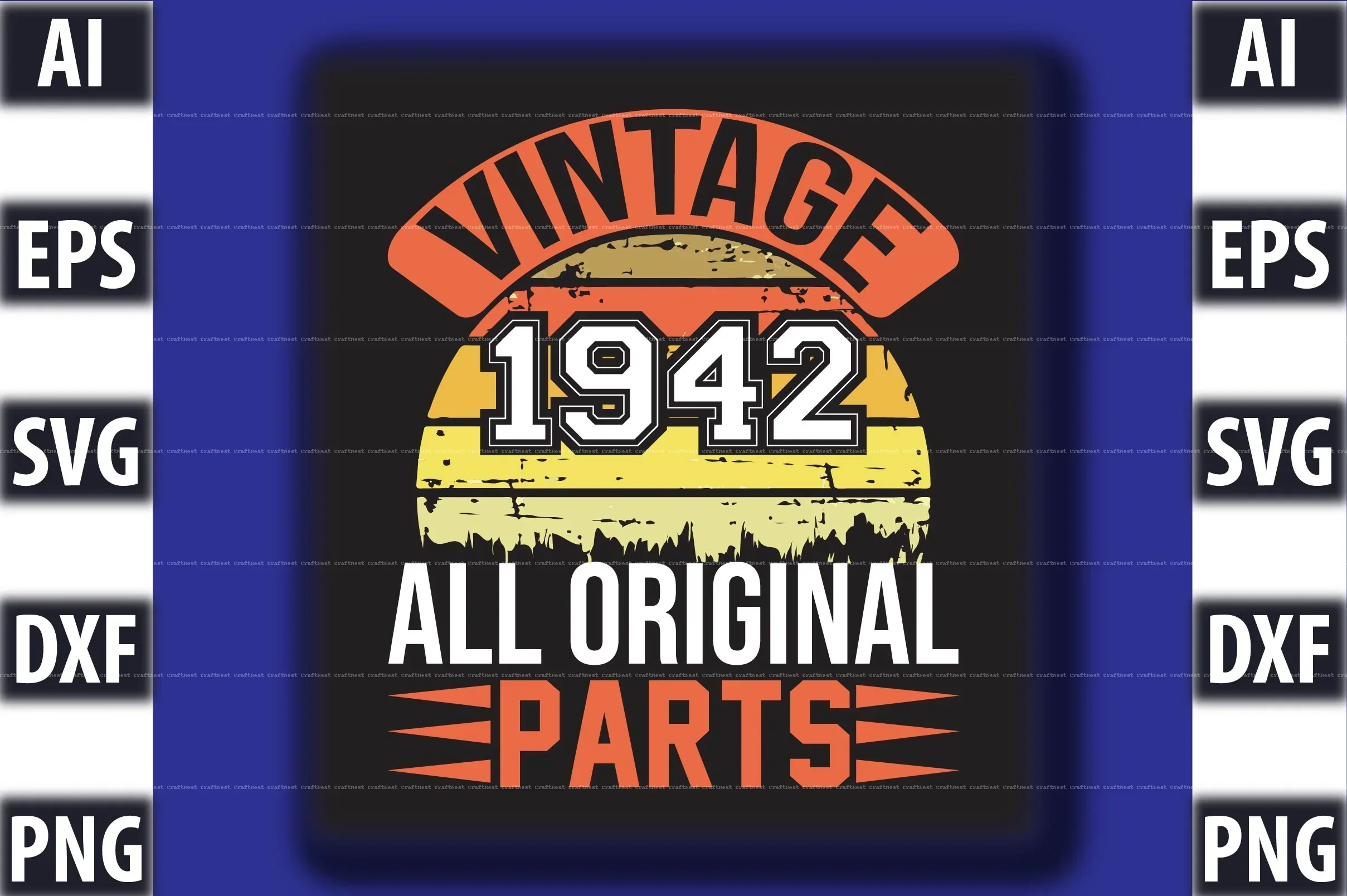 Vintage SVG Bundle - Image 7