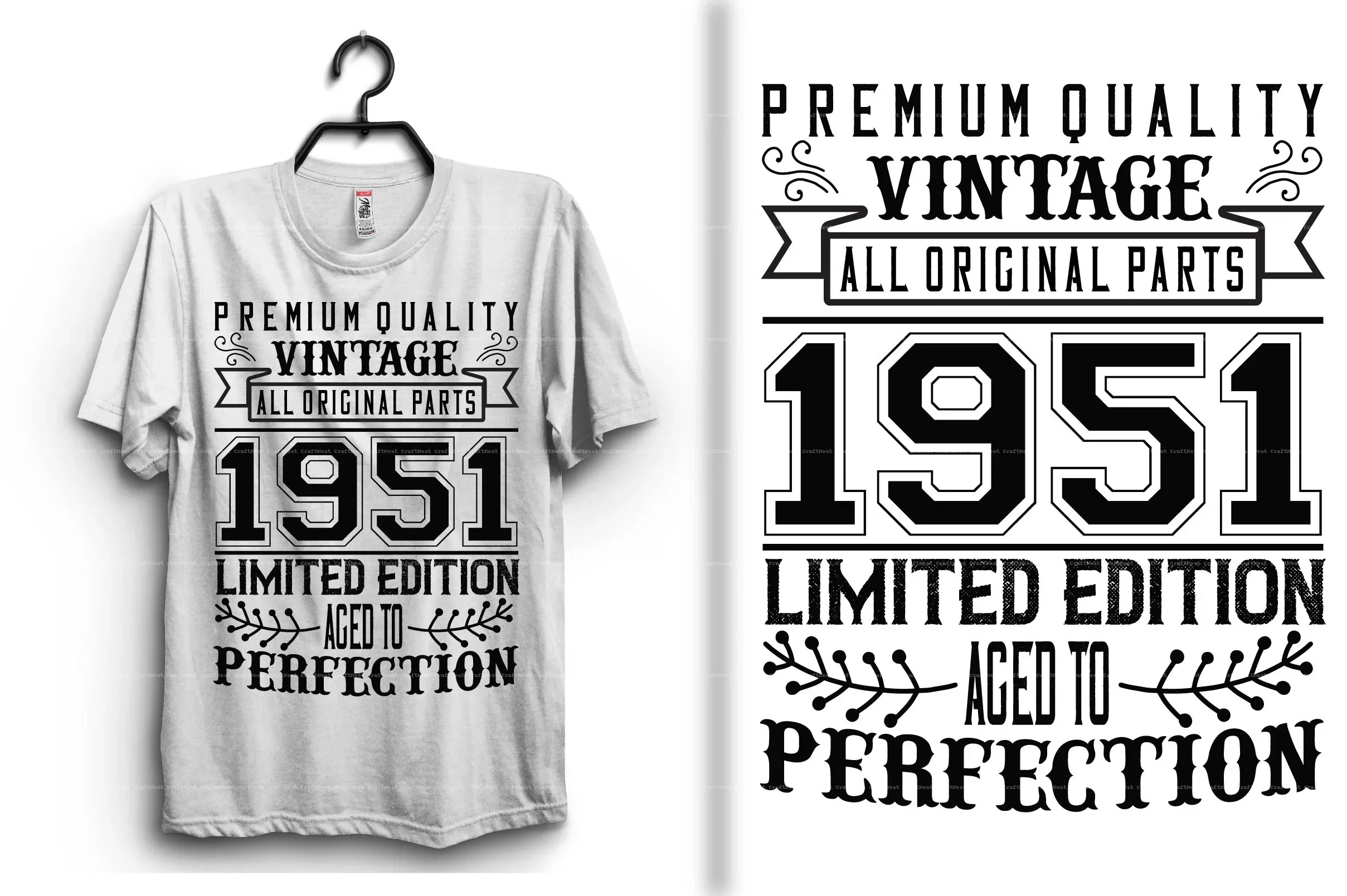 Vintage T-Shirt Design SVG Bundle - Image 12