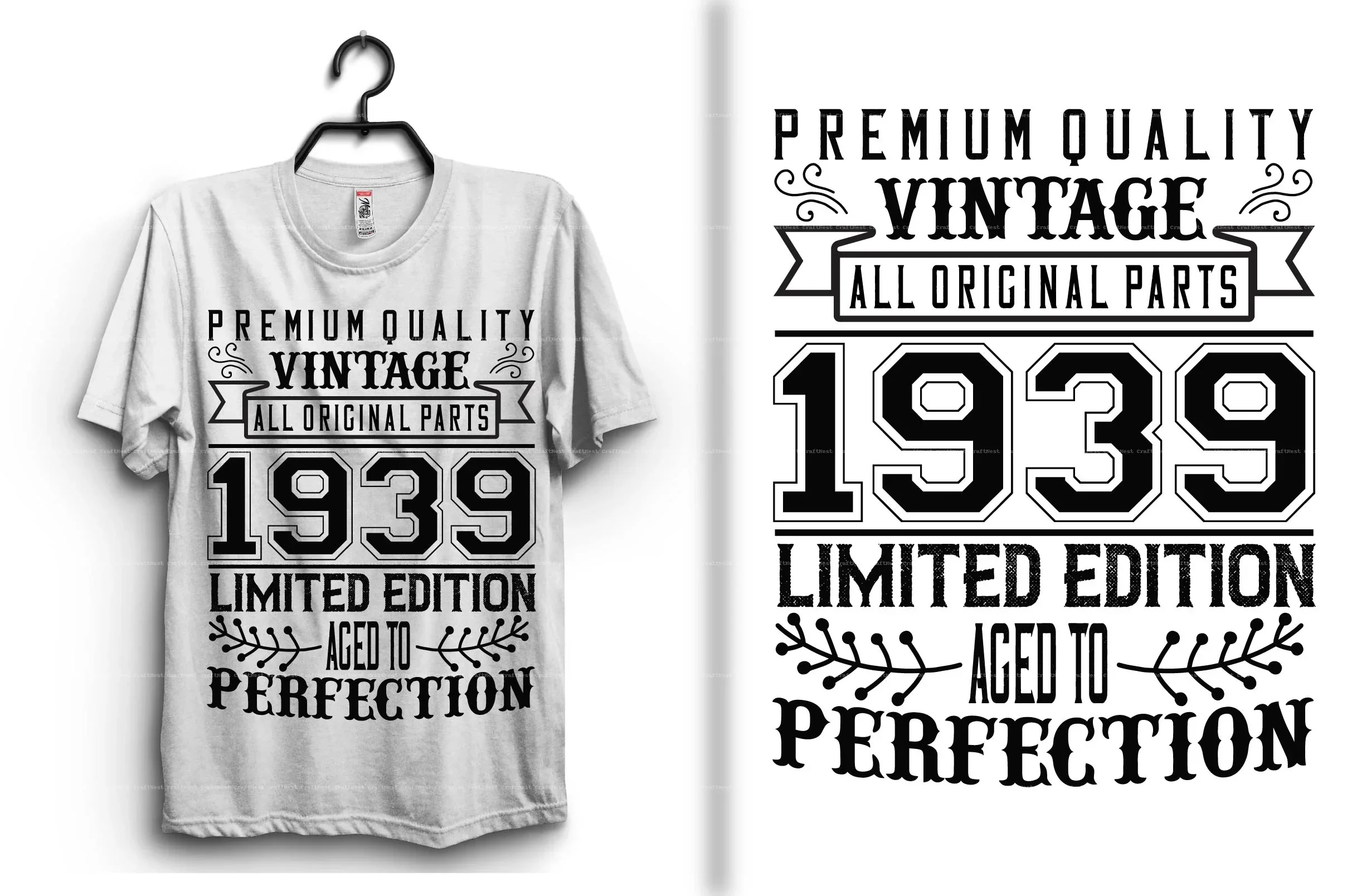 Vintage T-Shirt Design SVG Bundle - Image 13