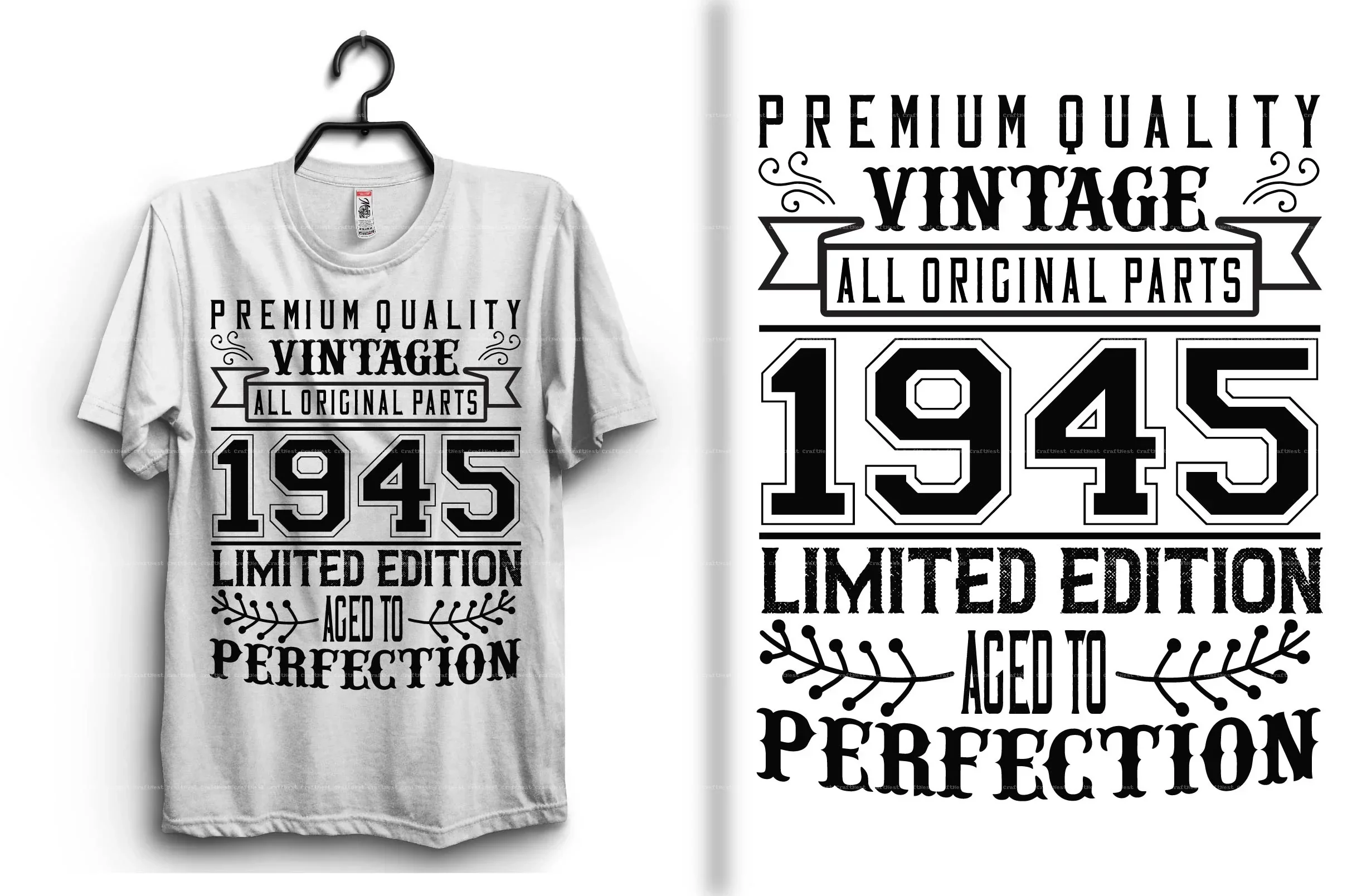 Vintage T-Shirt Design SVG Bundle - Image 2