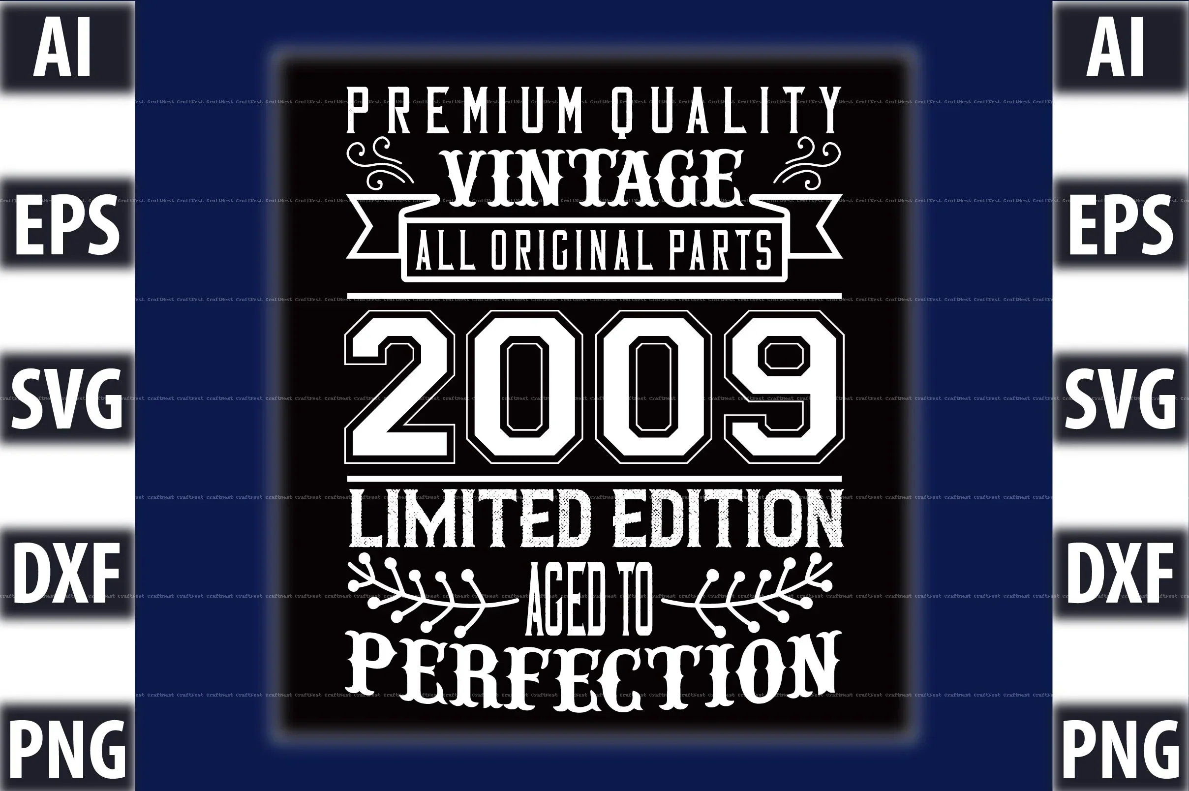Vintage T-Shirt Design SVG Bundle - Image 9