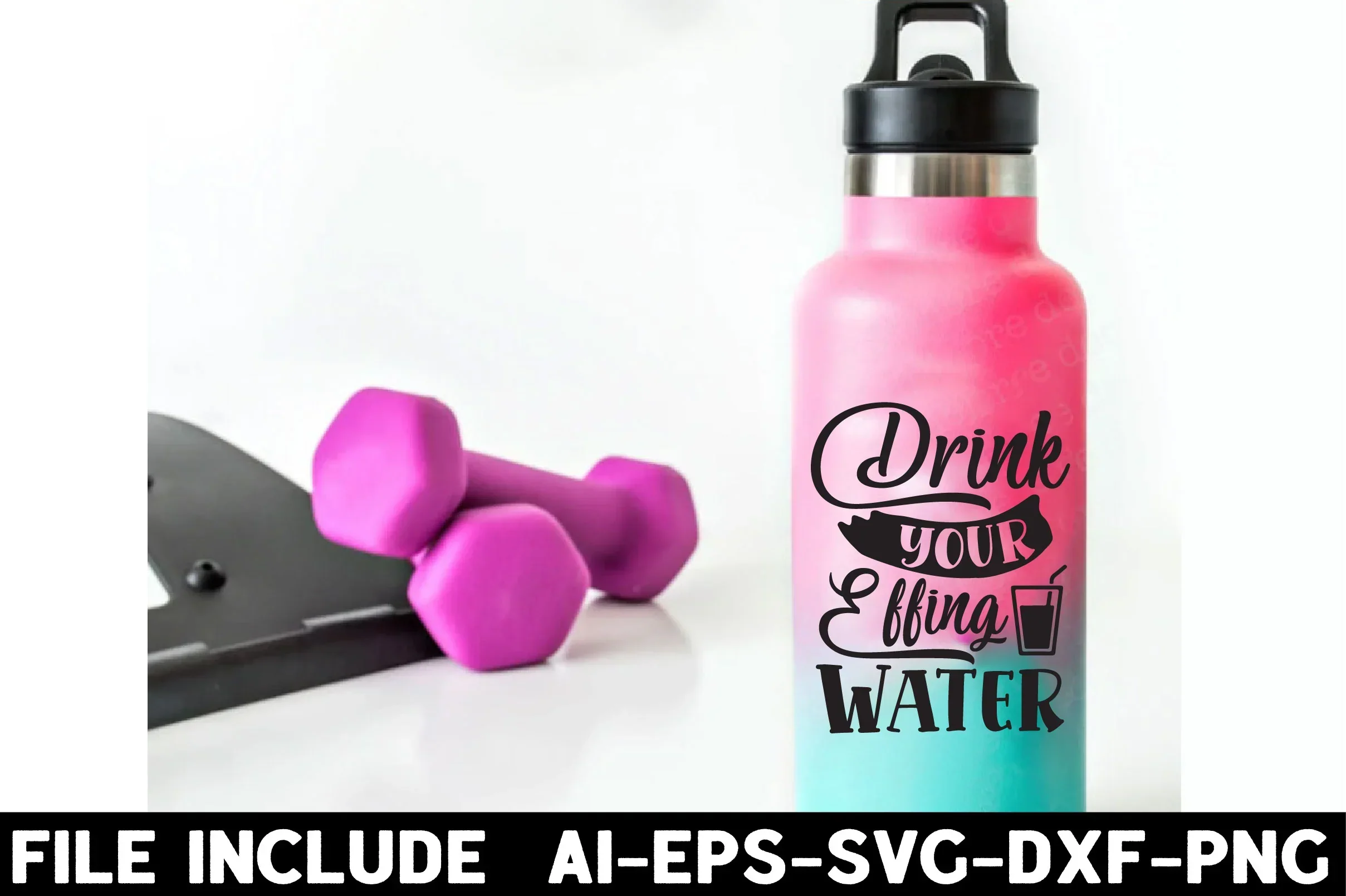Water Tracker SVG Bundle - Image 15