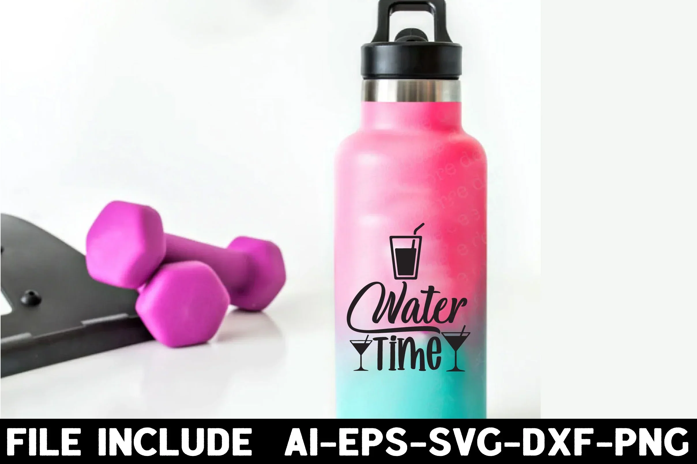 Water Tracker SVG Bundle - Image 9