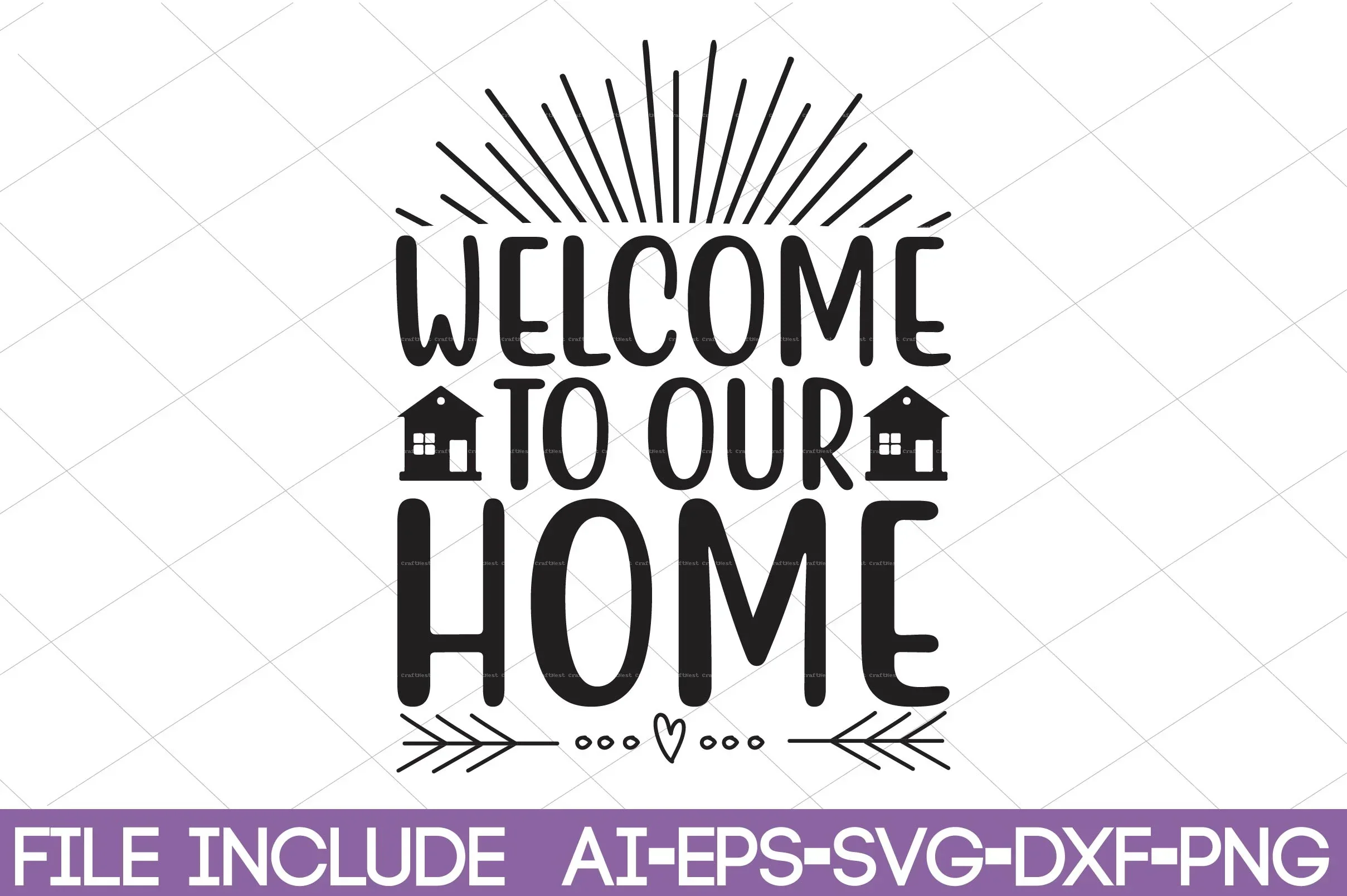 Welcome Design SVG Bundle - Image 4