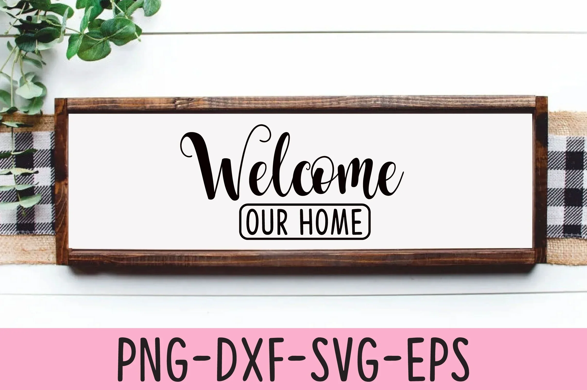 Welcome Sign SVG Bundle - Image 17