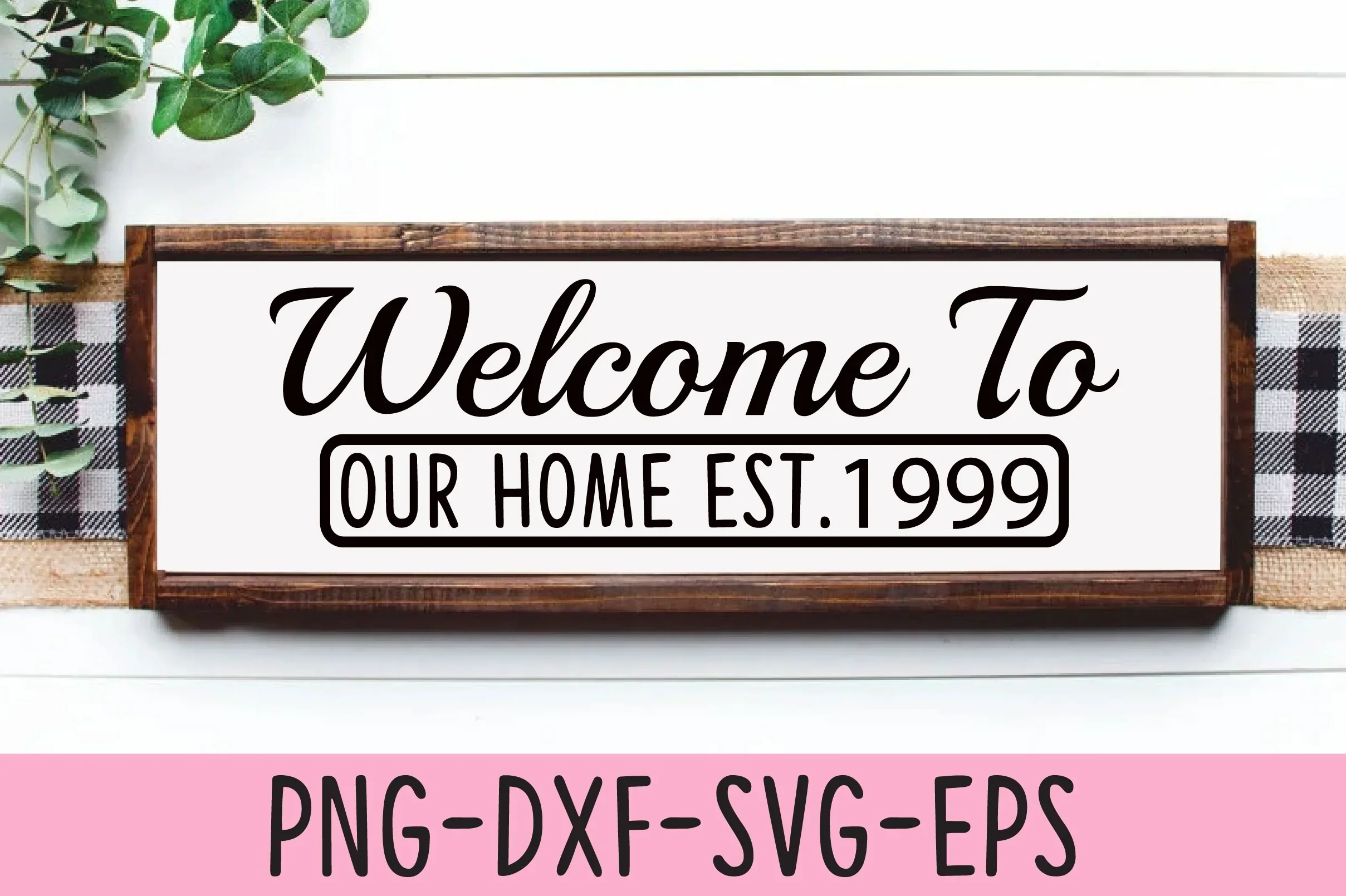 Welcome Sign SVG Bundle - Image 2