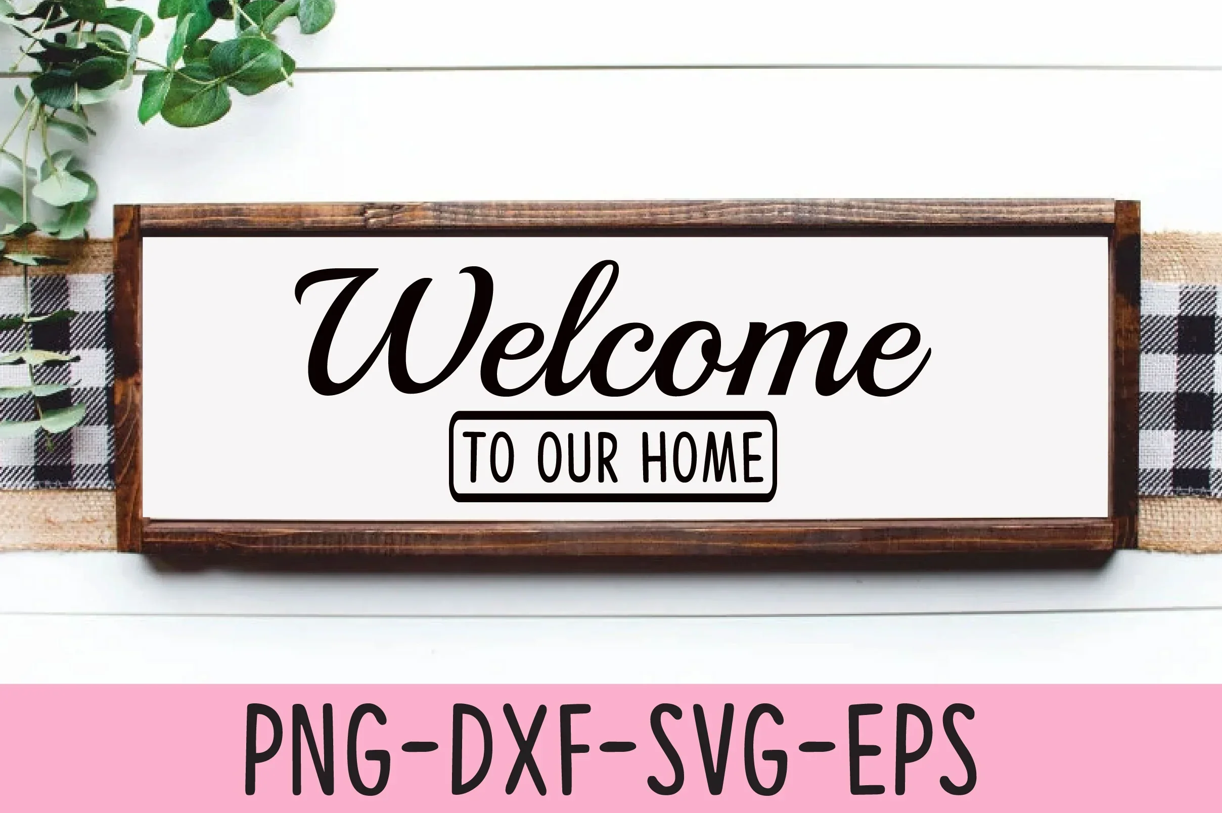 Welcome Sign SVG Bundle - Image 8
