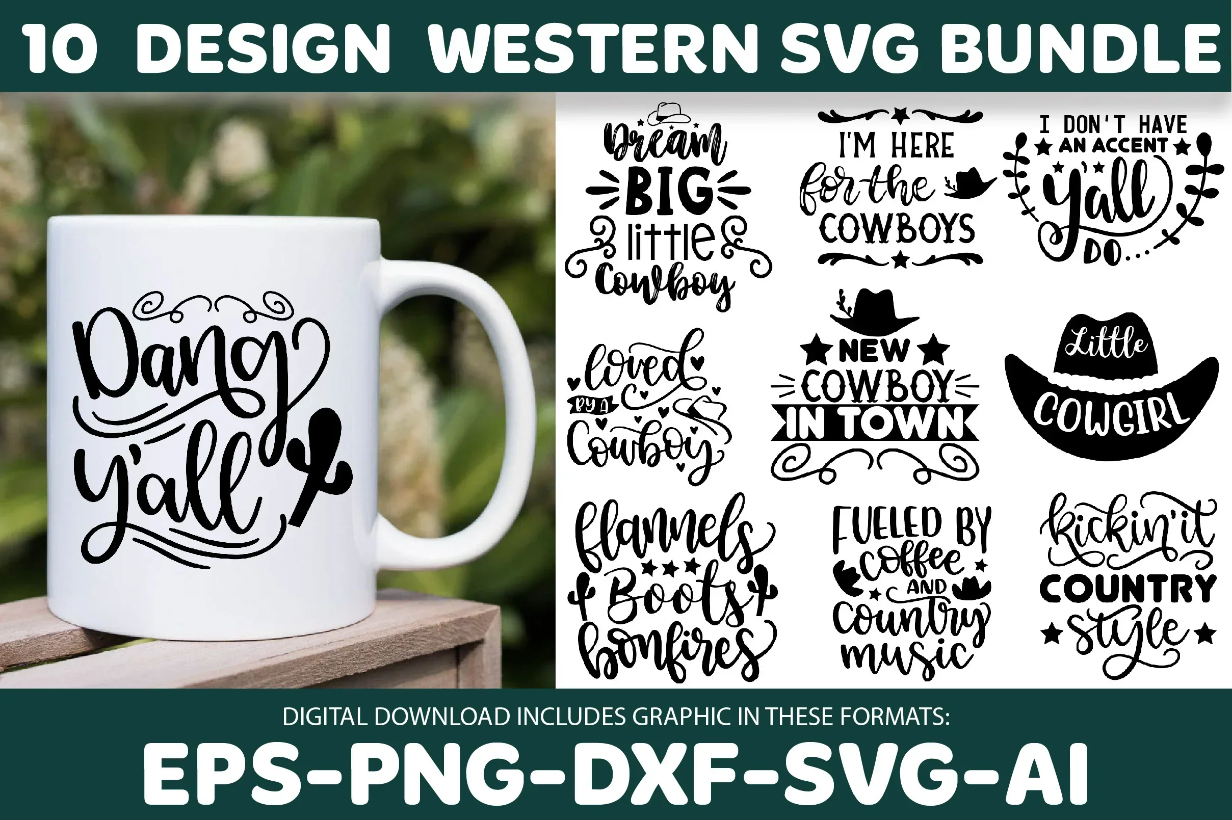 Western SVG Bundle