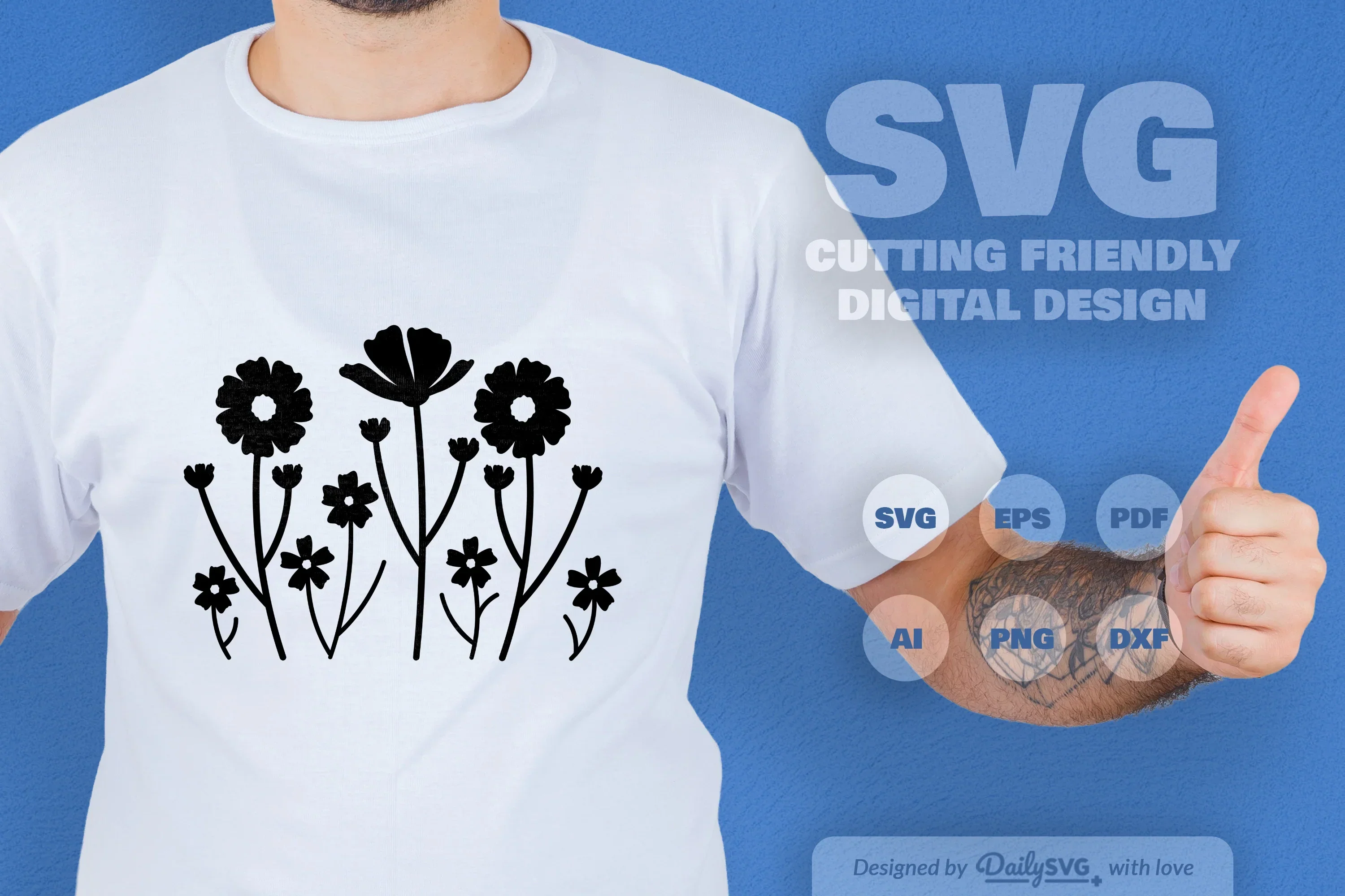 Wild Floral SVG Bundle by - Image 3