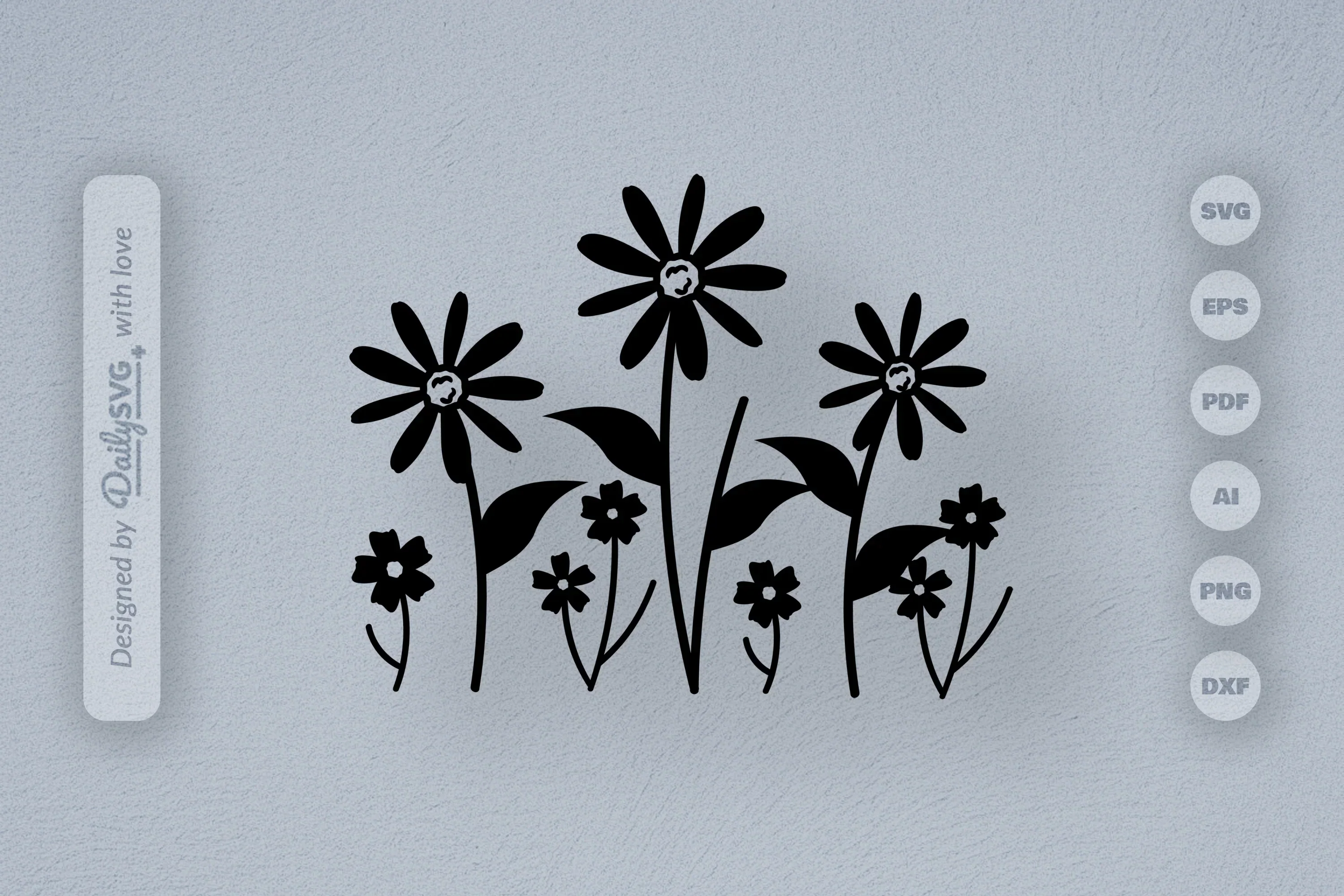 Wild Floral SVG Bundle for Creative Projects