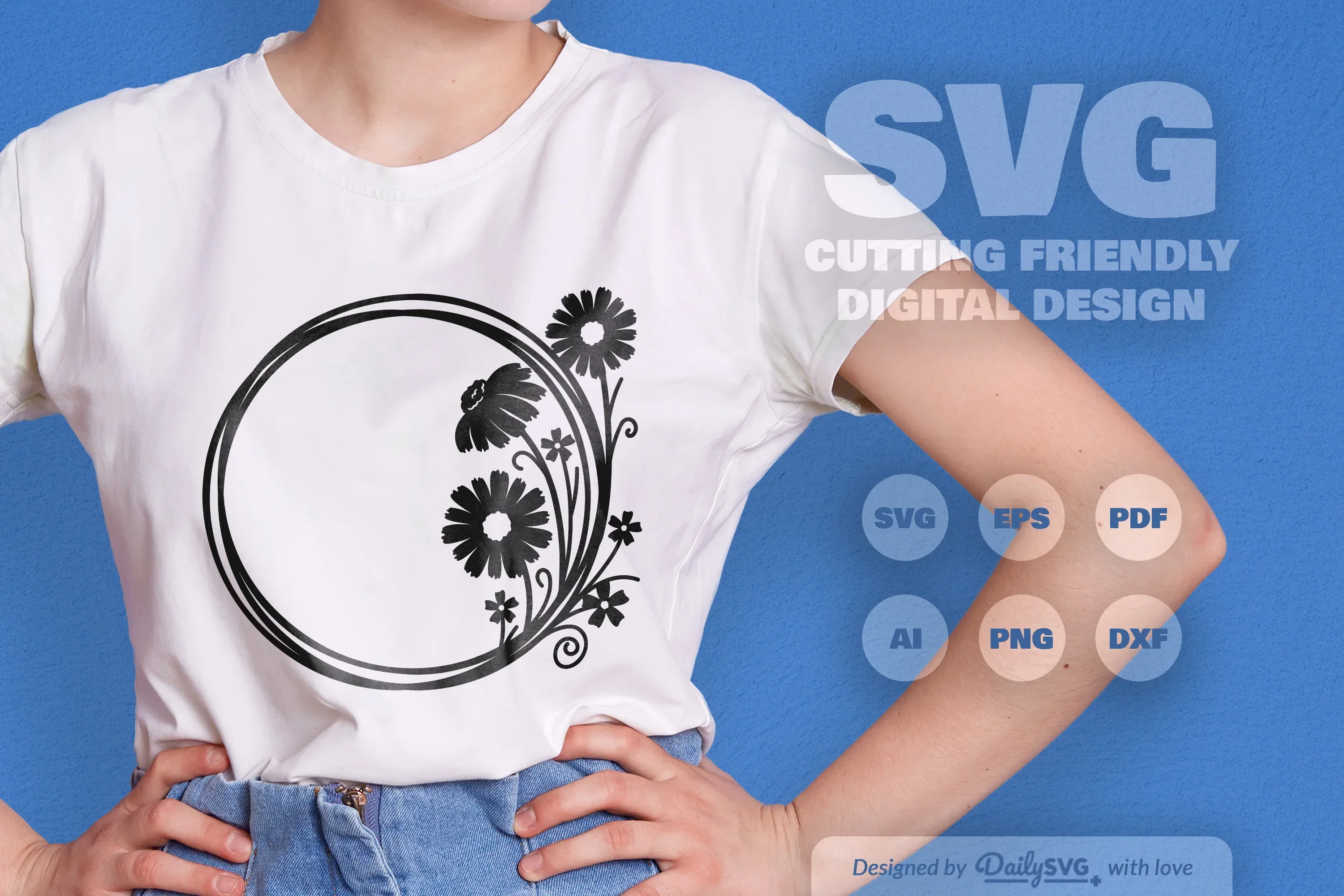Wild Floral SVG Bundle for Creative Projects - Image 4