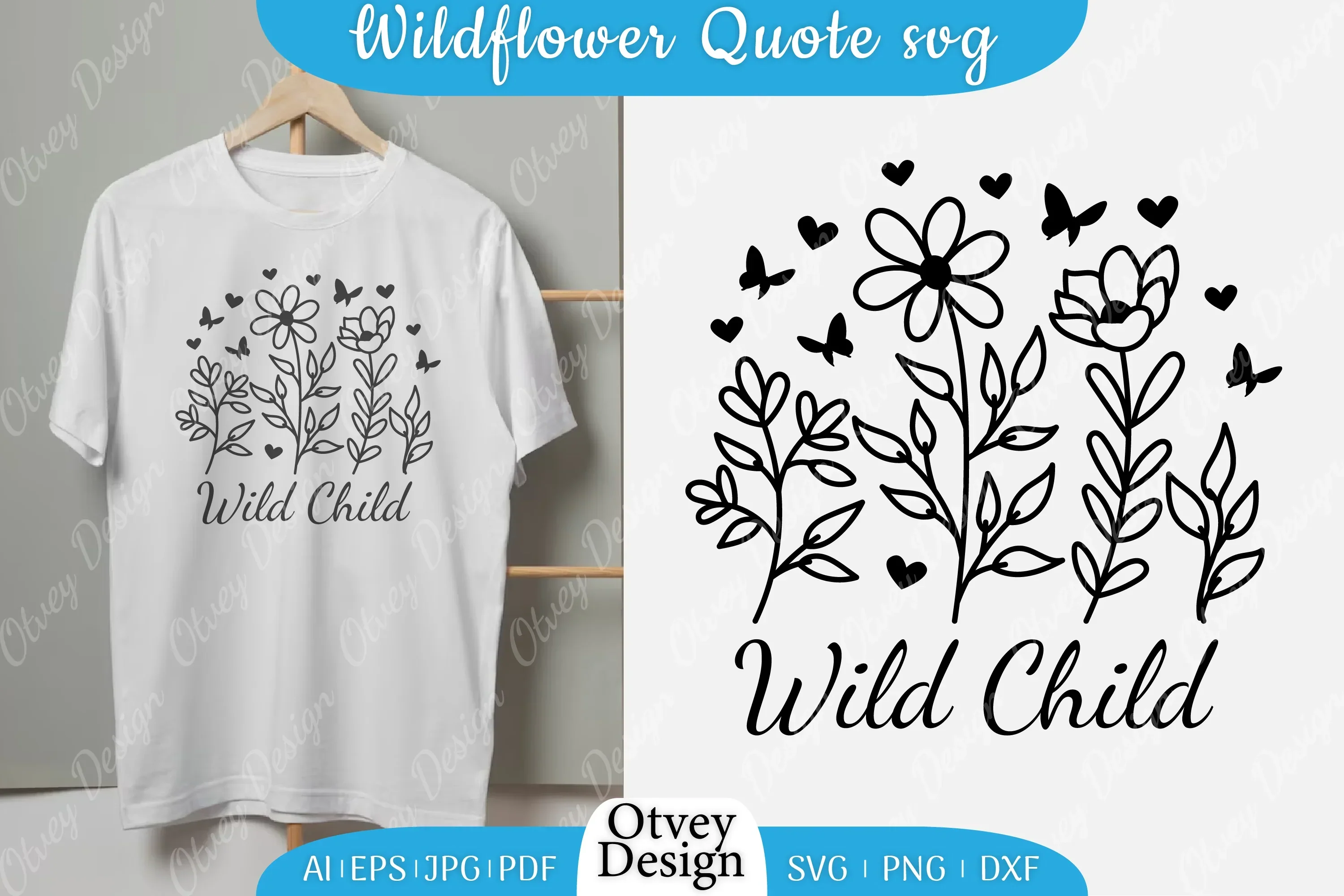 Wildflowers Quote Motivational Sayings SVG Bundle