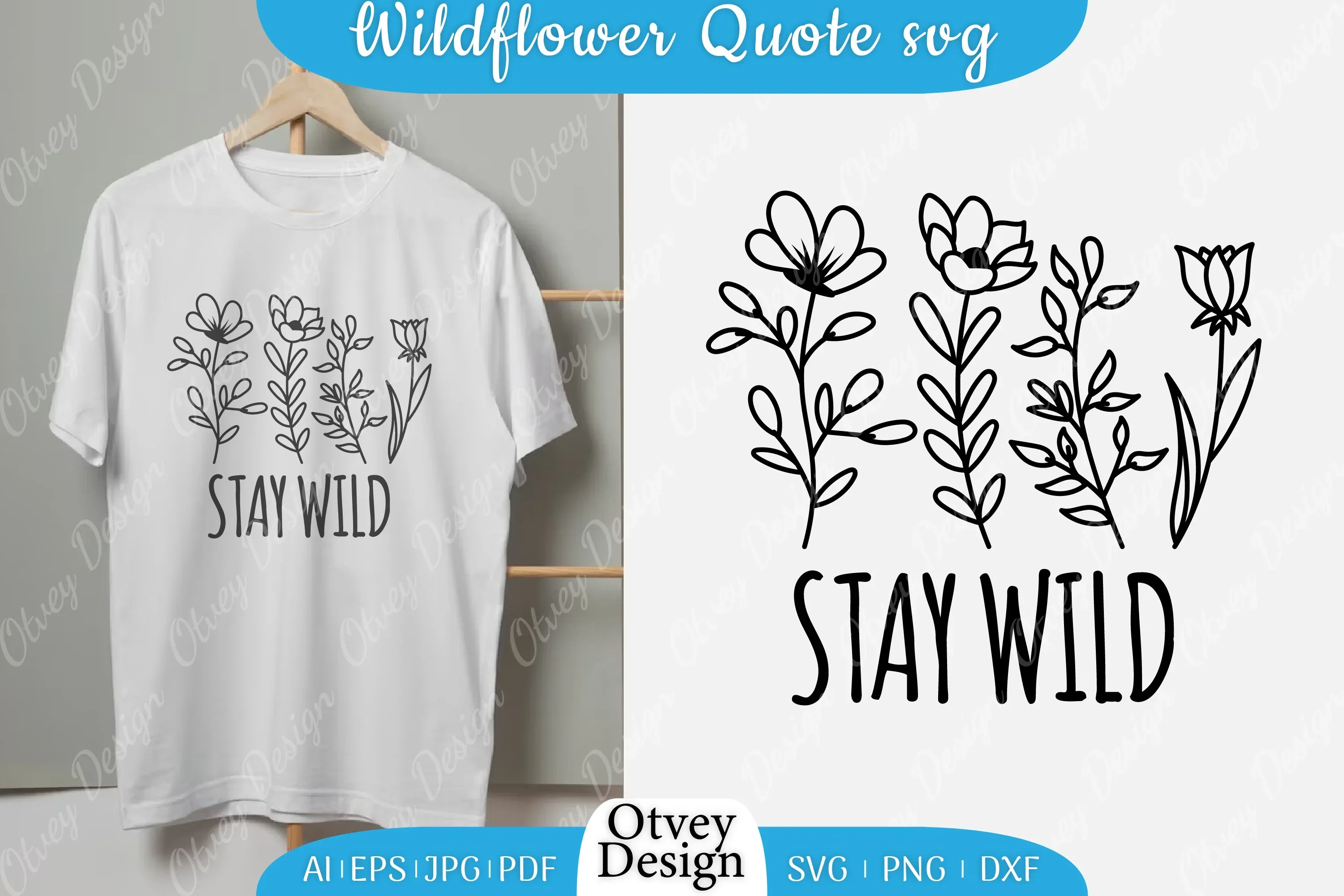 Wildflowers Quote Motivational Sayings SVG Bundle