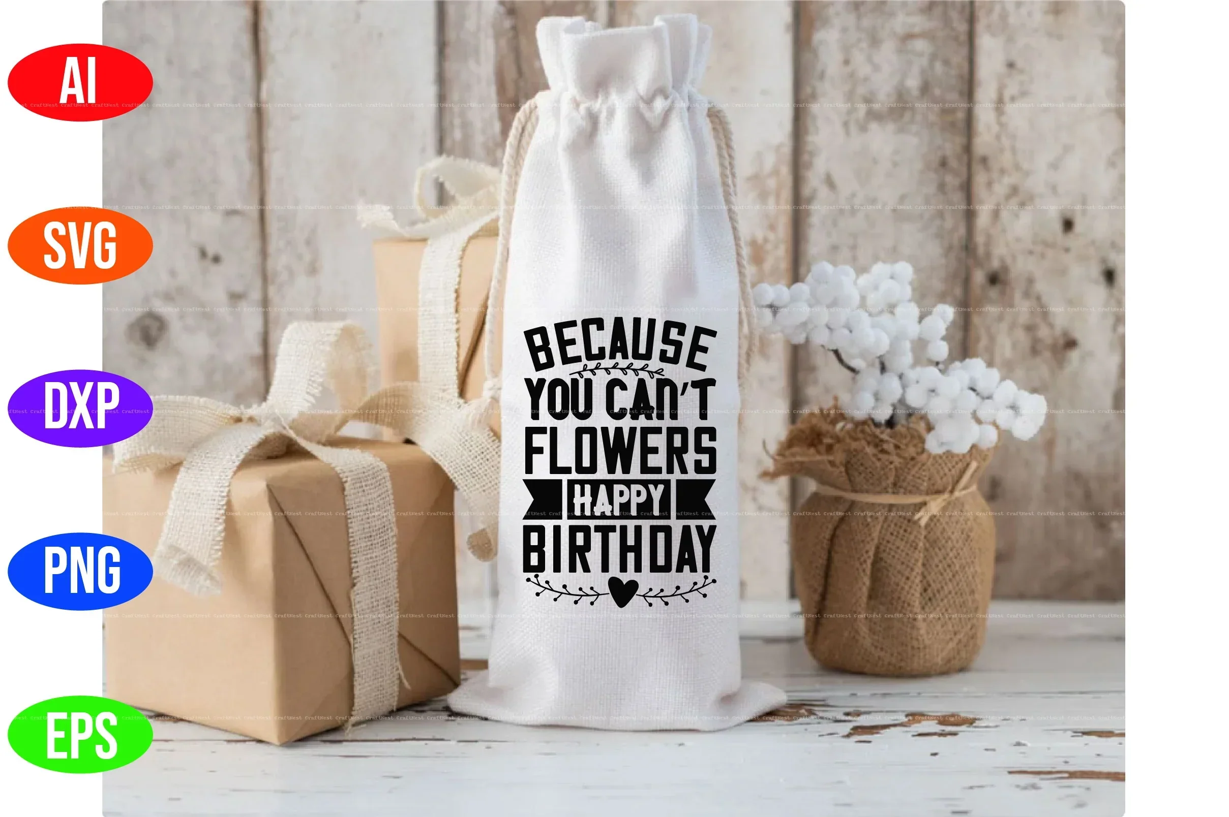 Wine Bag Design SVG Bundle - Image 3