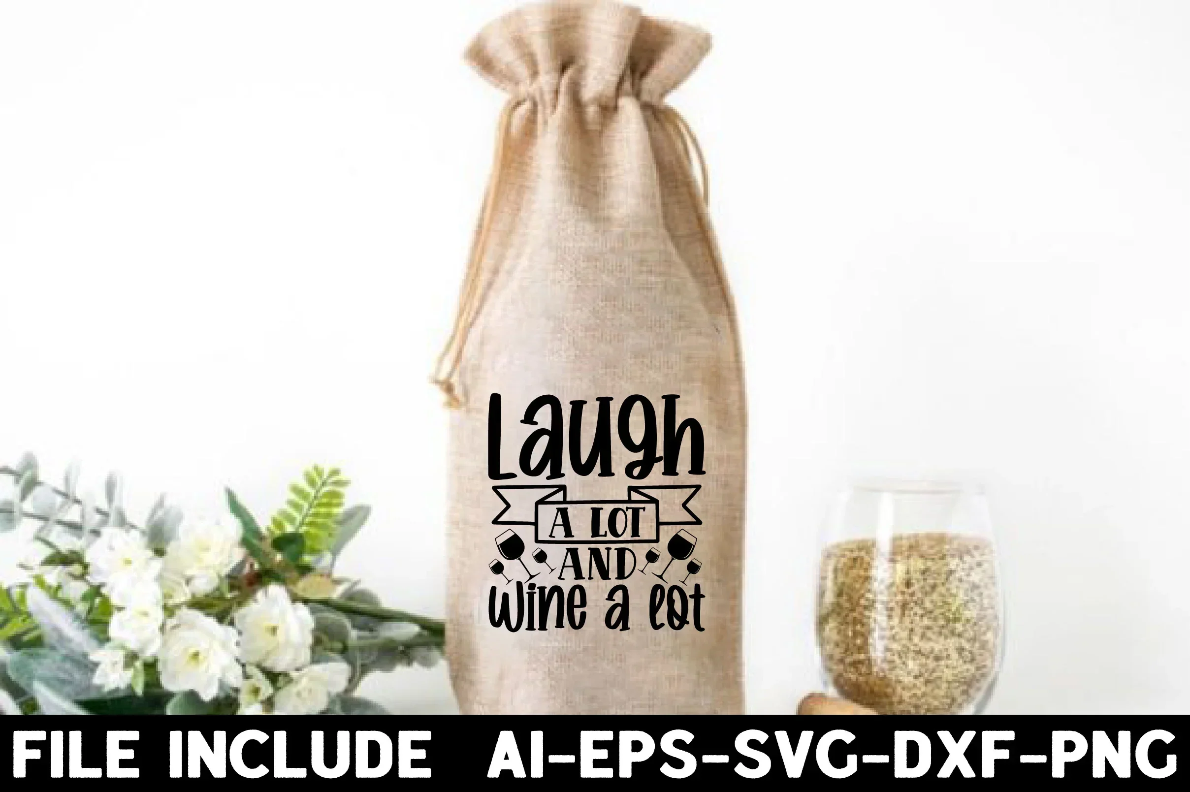 Wine Bag SVG Bundle - Image 7