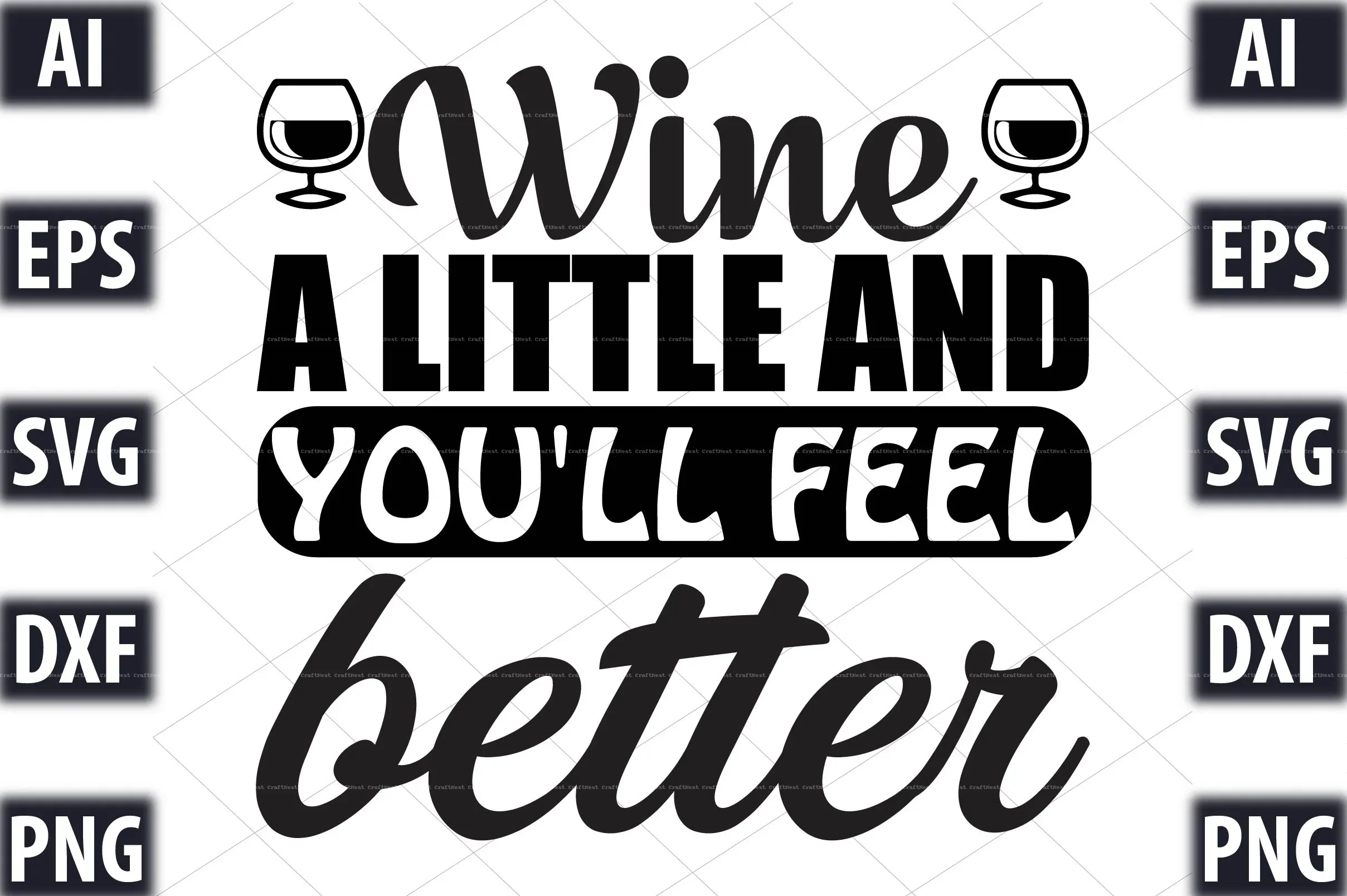 Wine Design SVG Bundle - Image 16