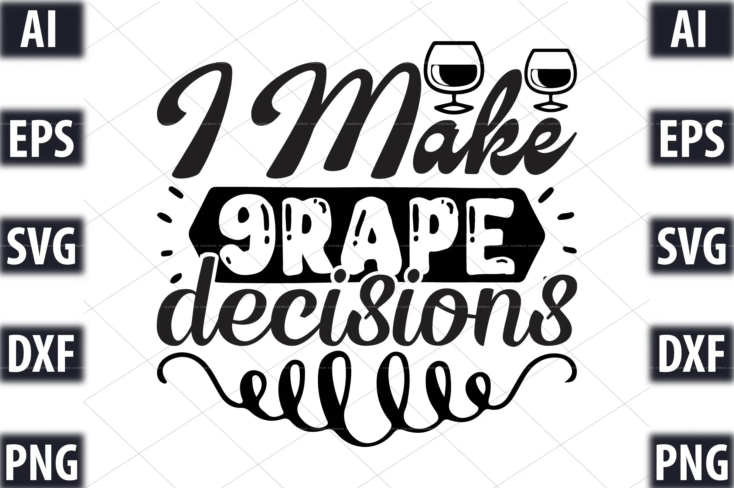 Wine Design SVG Bundle - Image 19