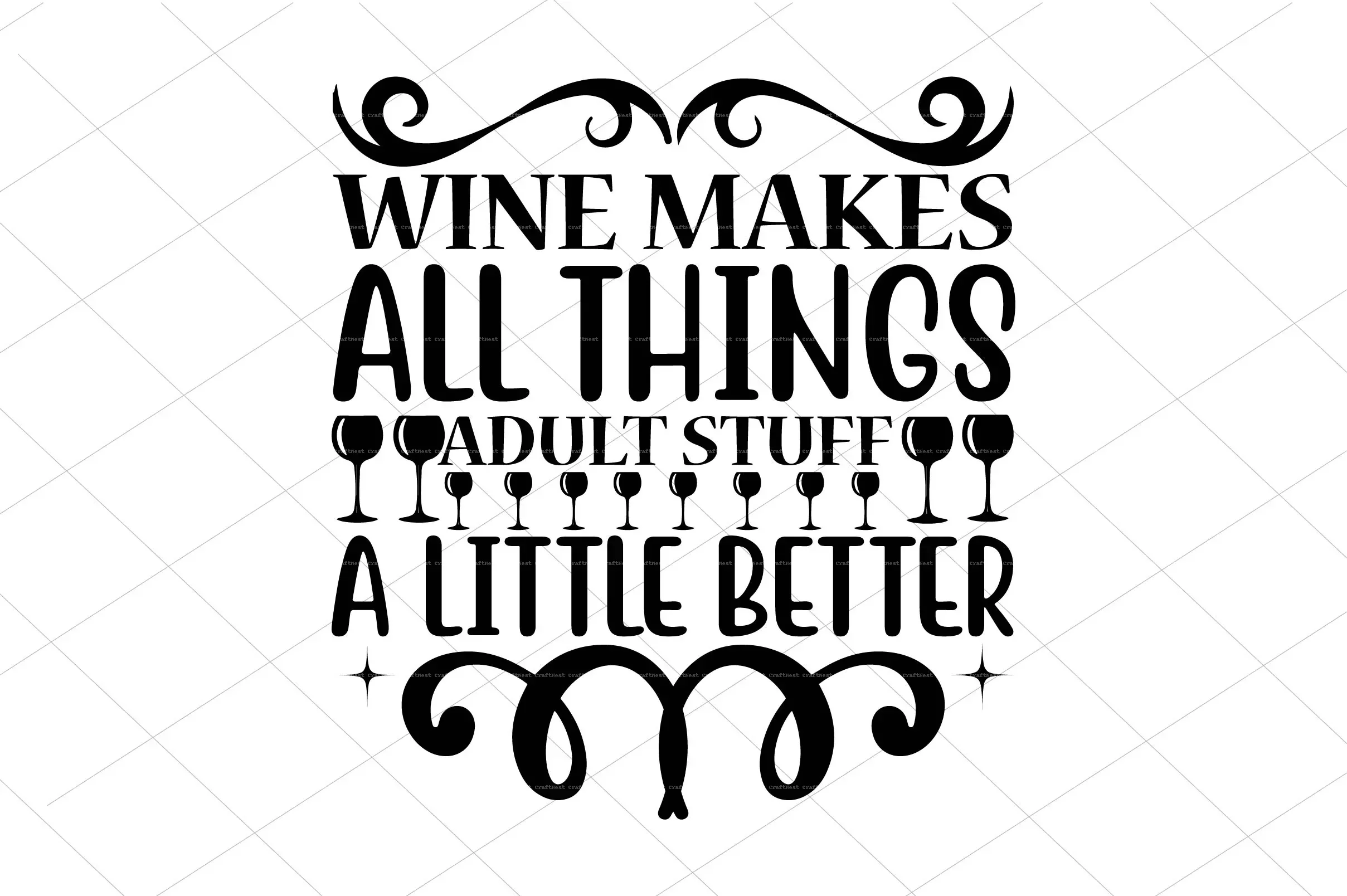 Wine Design SVG Bundle - Image 6